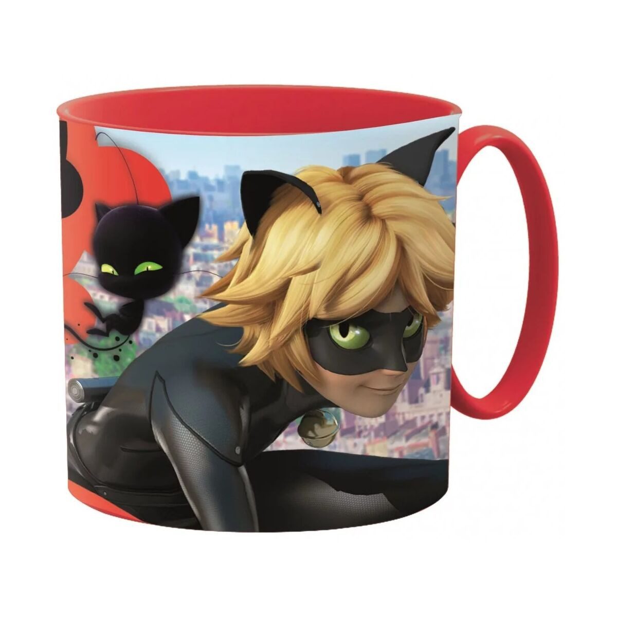 Miraculous - Ladybug Trinkflasche Miraculous Geschichten von Ladybug und Cat Noir Herös