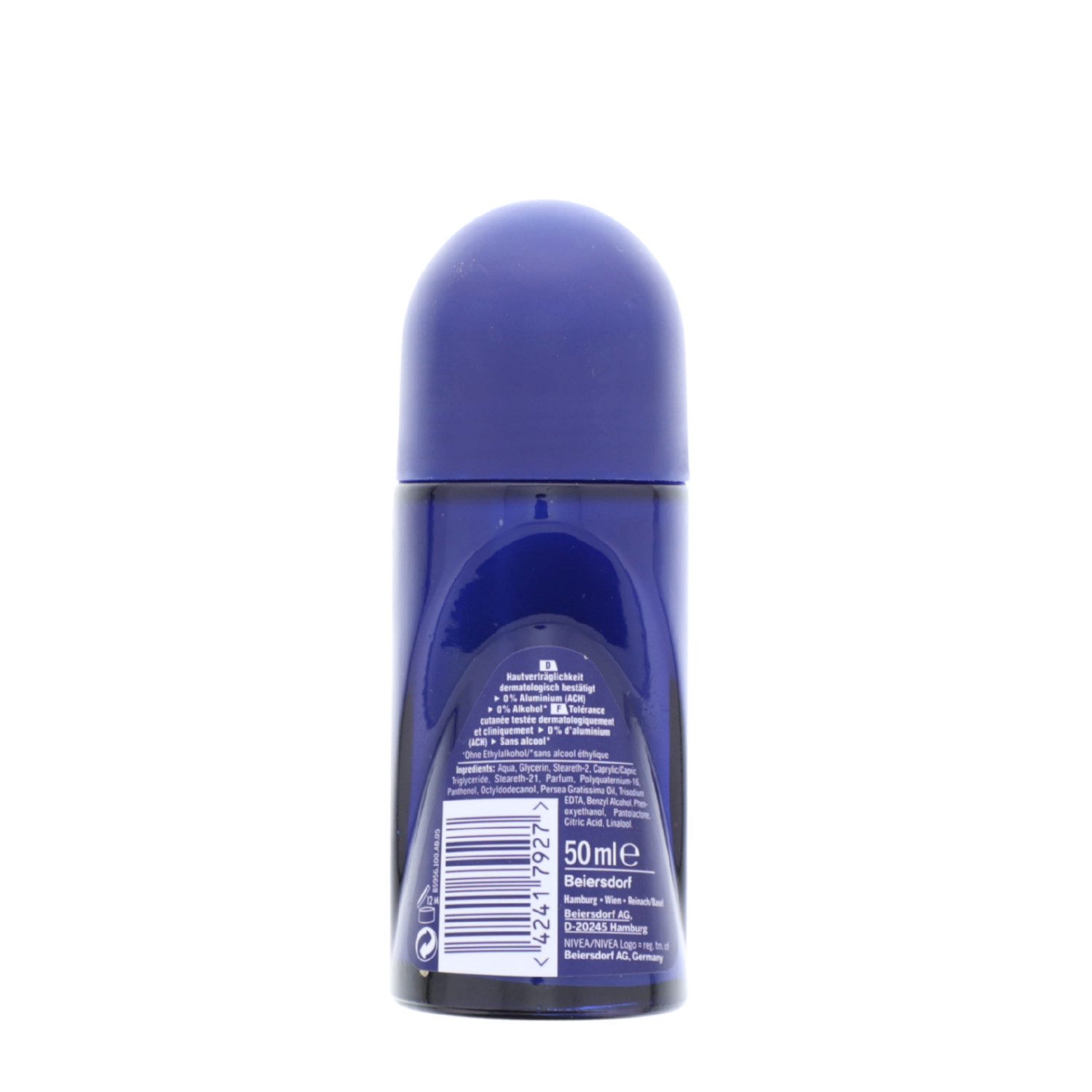 Nivea Deo-Roller 3 x NIVEA Men Protect & Care Deo Roll On je 50ml 0% Aluminium 48h