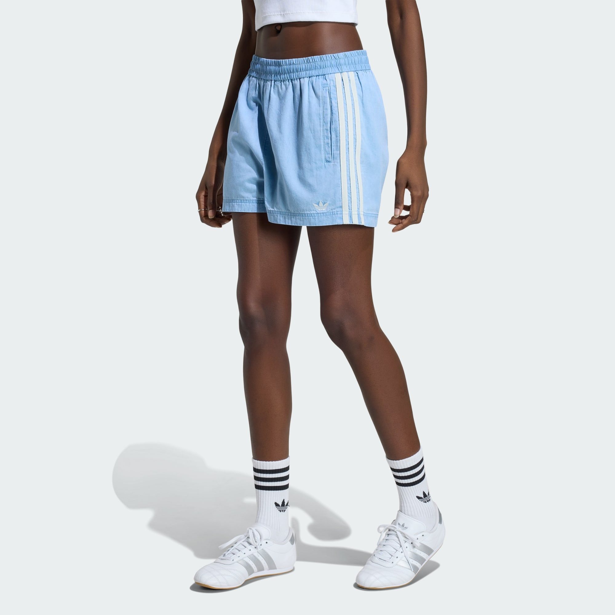 adidas Originals Shorts ADIDAS ORIGINALS SUMMER GLOW DENIM JORTS (1-tlg)