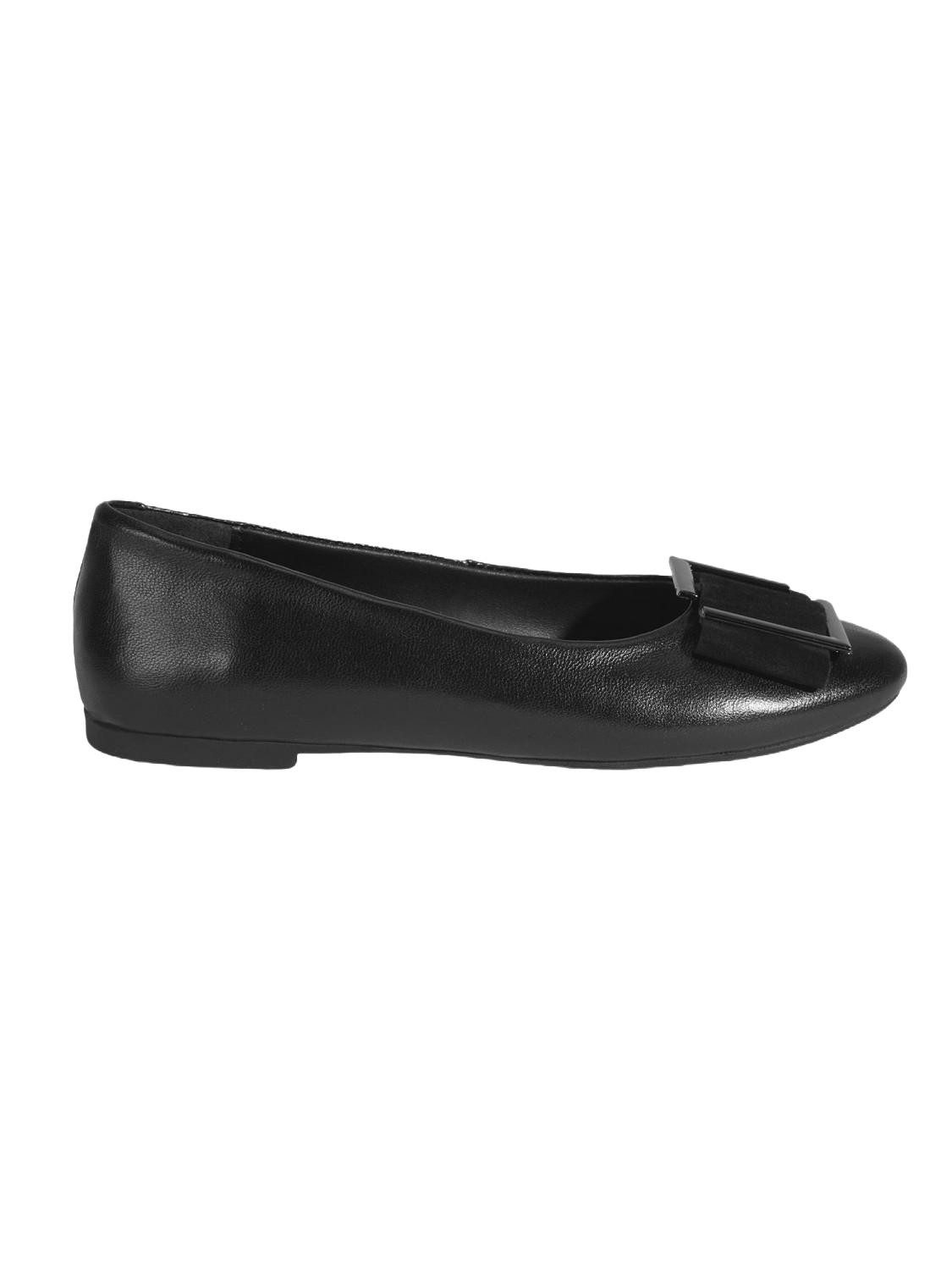Desa Damen-Ballerinas aus Leder – Flacher Absatz, ohne Verschluss Ballettsc günstig online kaufen