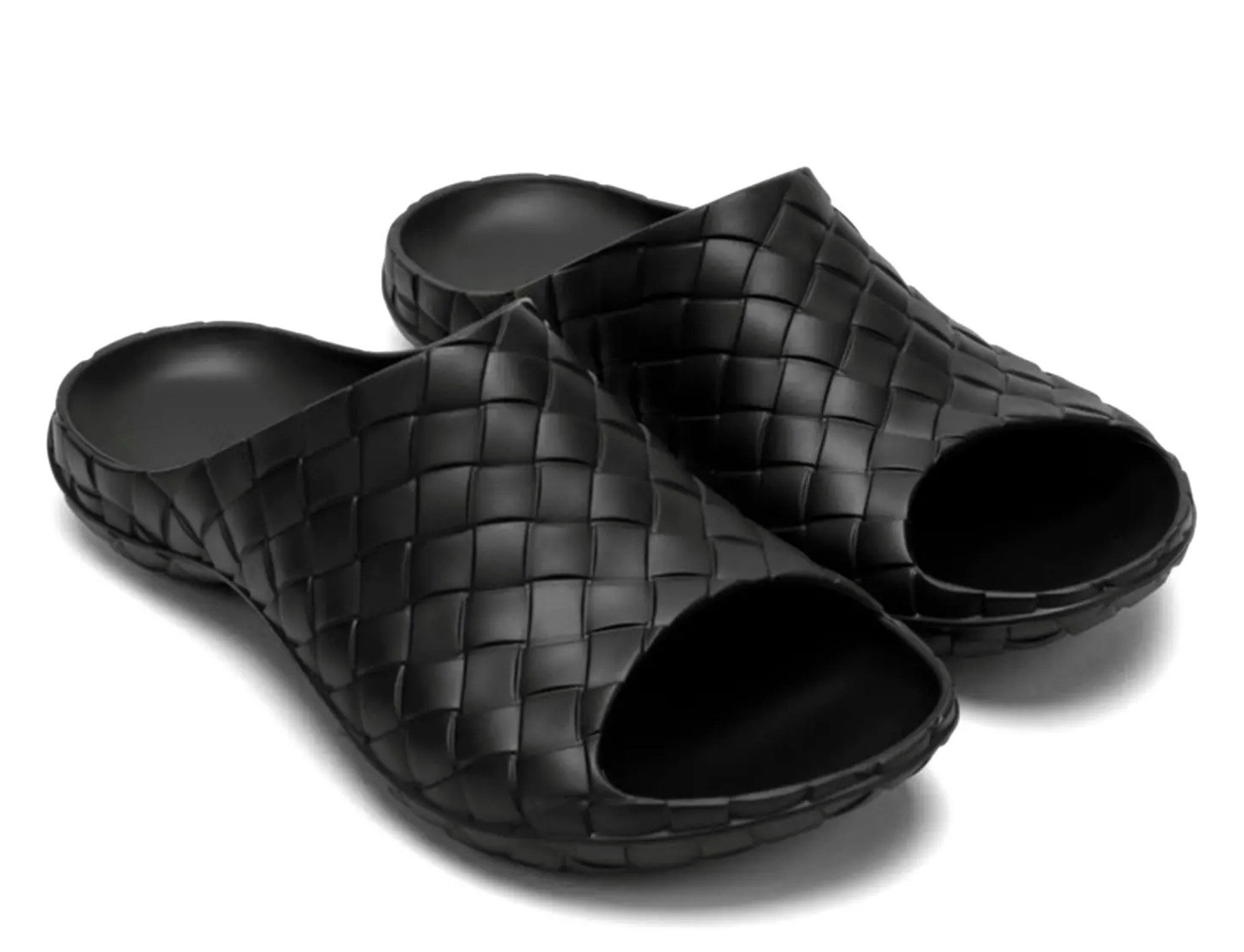 BOTTEGA VENETA Intreccio Sandalen Slides Beebee Schuhe Pantolette Intreccio-Technik, Ergonomische Fußbetten