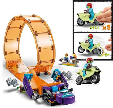 LEGO® Konstruktionsspielsteine »Schimpansen-Stuntlooping (60338), LEGO® City Stuntz«, (226 St)