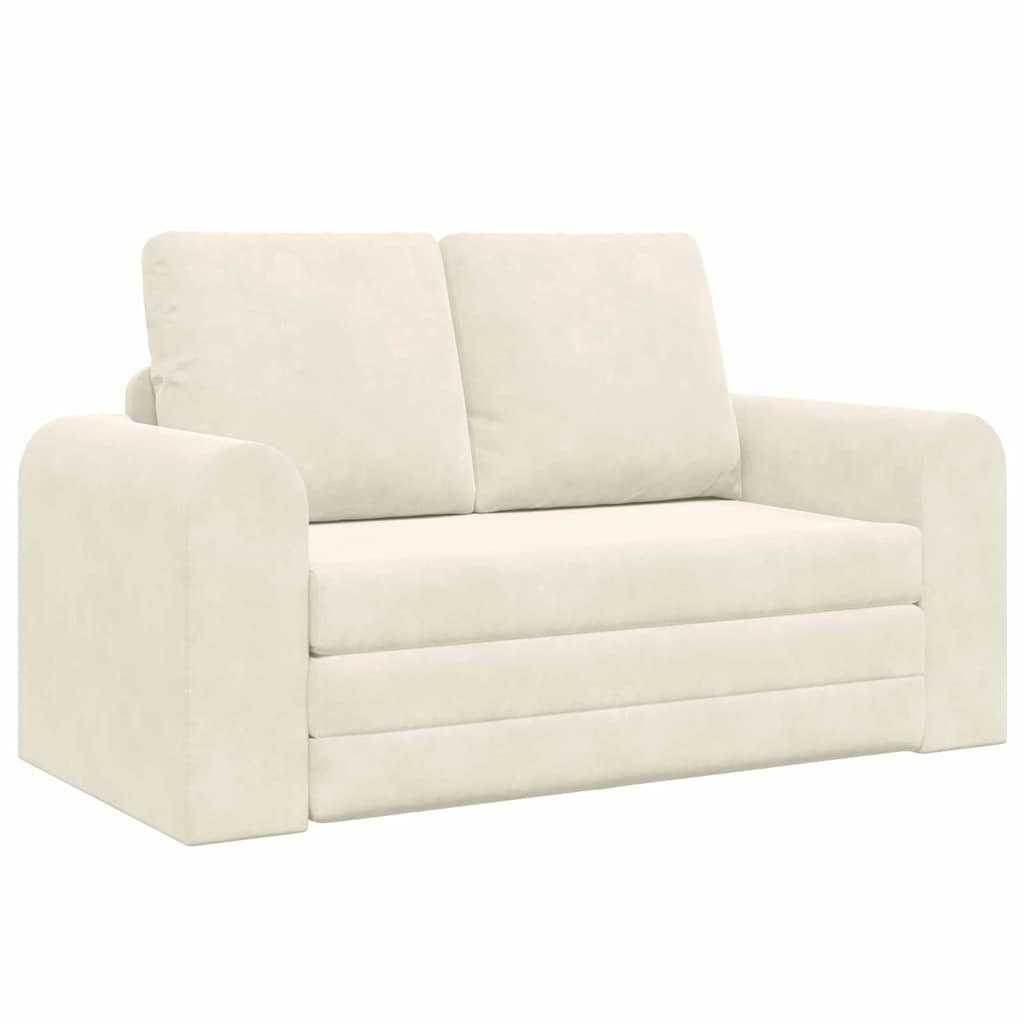 vidaXL Sofa Sofa Bett Creme 148 günstig online kaufen