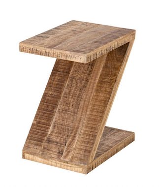Quality Elegance Beistelltisch Classy Beistelltisch Holz Z Form 42x50x31cm