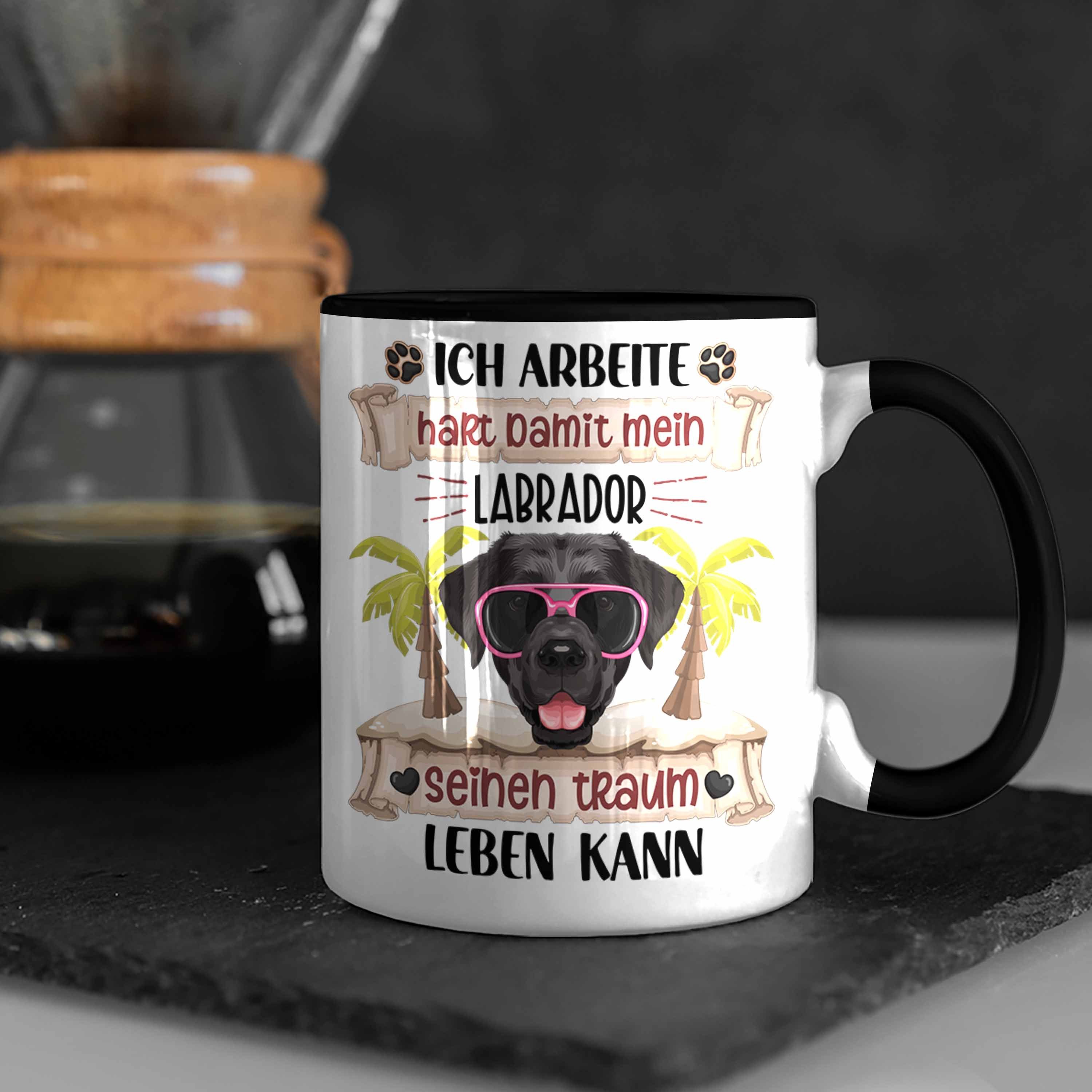 Trendation Tasse Labrador Besitzer Geschenk Lustiger Liebhaber Ge Labrador Schwarz Tasse Spruch