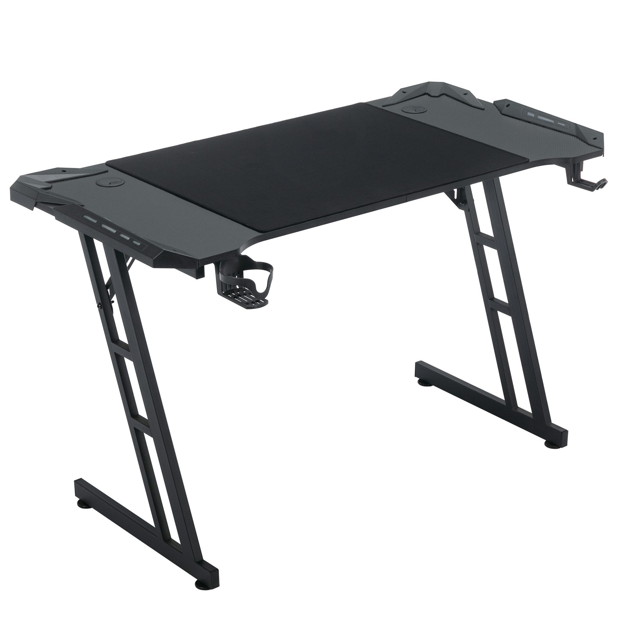 FIVMEN Computertisch Gaming Tisch Gaming Schreibtisch Kopfhörerhaken und Ge günstig online kaufen