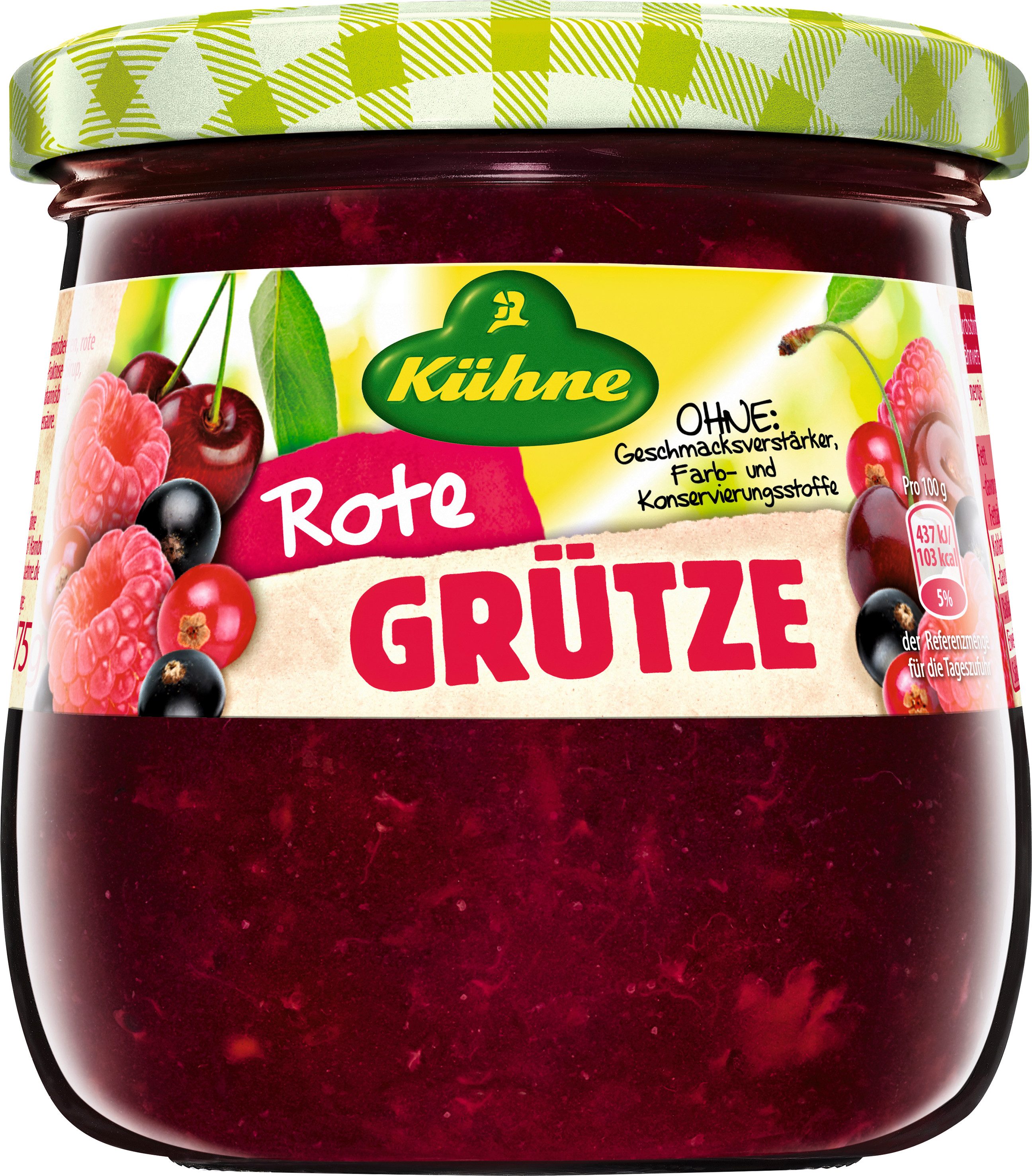 Kühne Gemüsekonserve, Kühne Rote Grütze