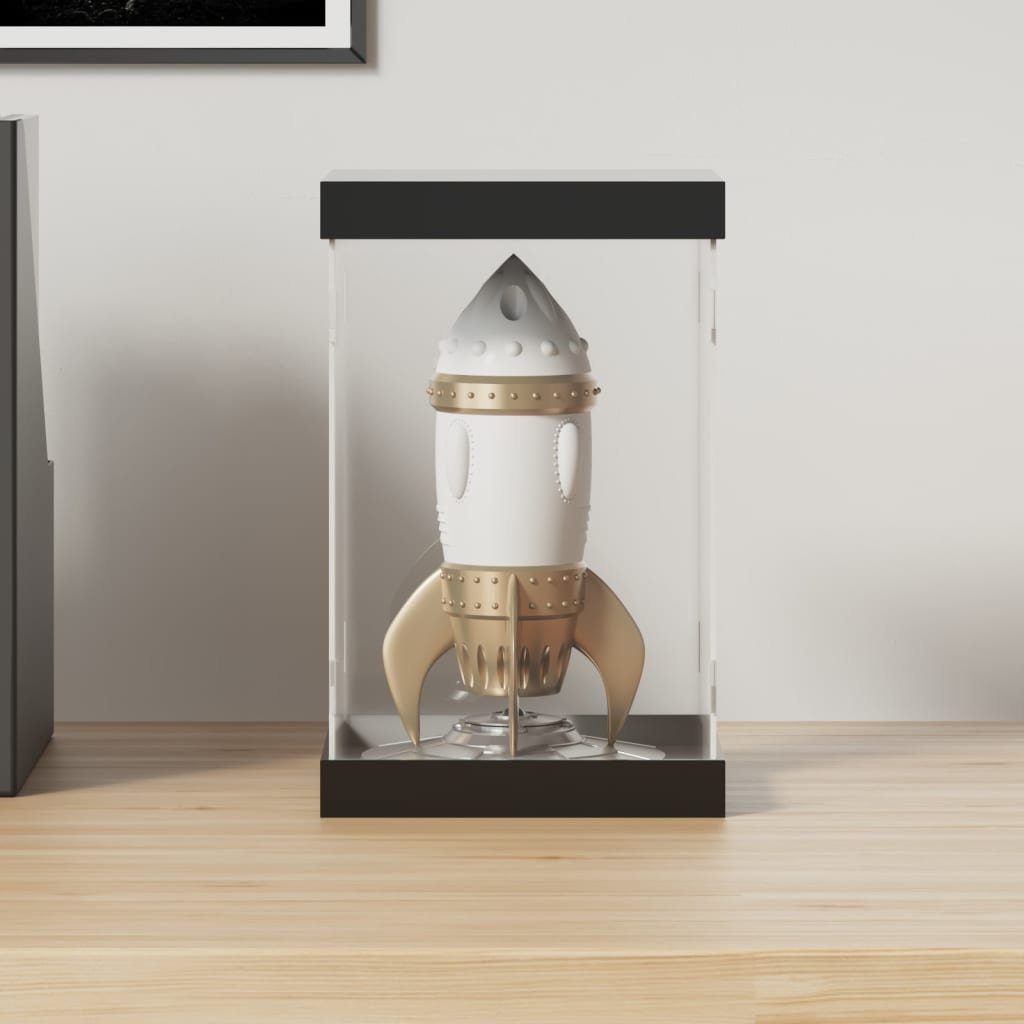 vidaXL Vitrine Vitrine Transparent 14x14x22 cm Acryl – Bild 2 von 5