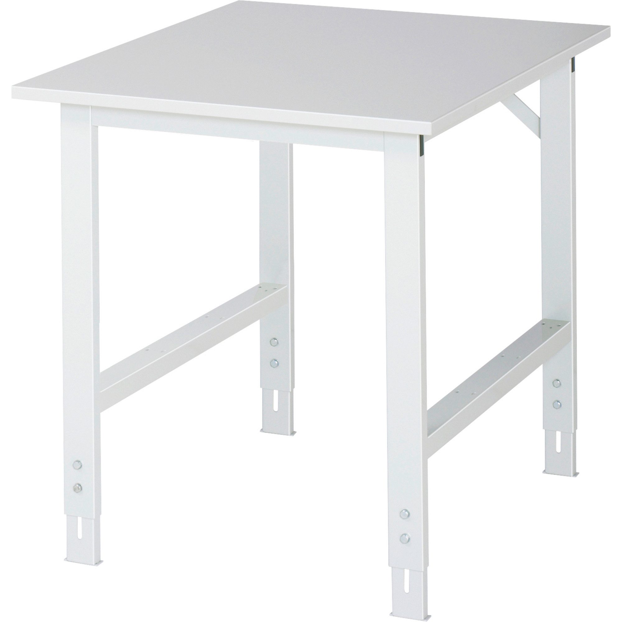 Werkbank Arbeitstisch 750x1000x760-1080 M-Platte 22mm lichtgrau