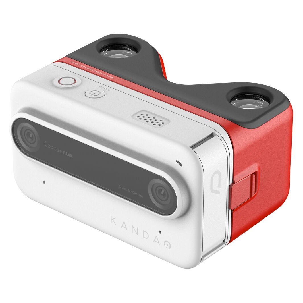 QooCam Kandao EGO Weiss Kamera 3D 3D-Kamera