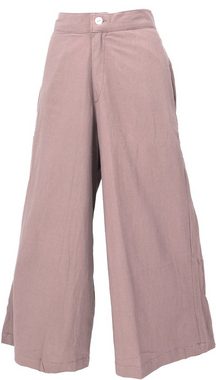 Guru-Shop Relaxhose Boho Baumwollhose mit hohem Bund, bequeme 7/8.. Boho, alternative Bekleidung