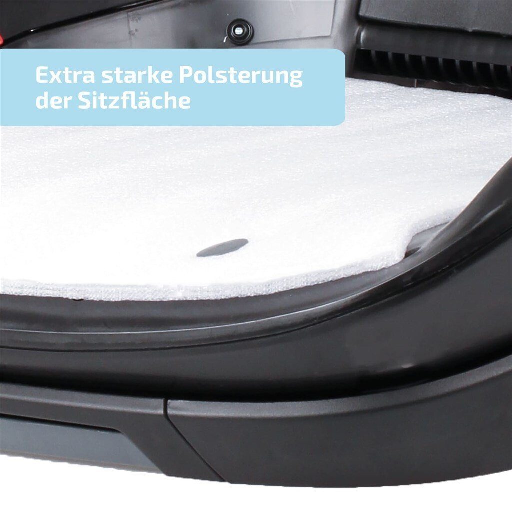 Autokindersitz ISOFIX+ schwarz HEYNER + Gurtführung(15-36 Autokindersitz kg) Sitzerhöhung