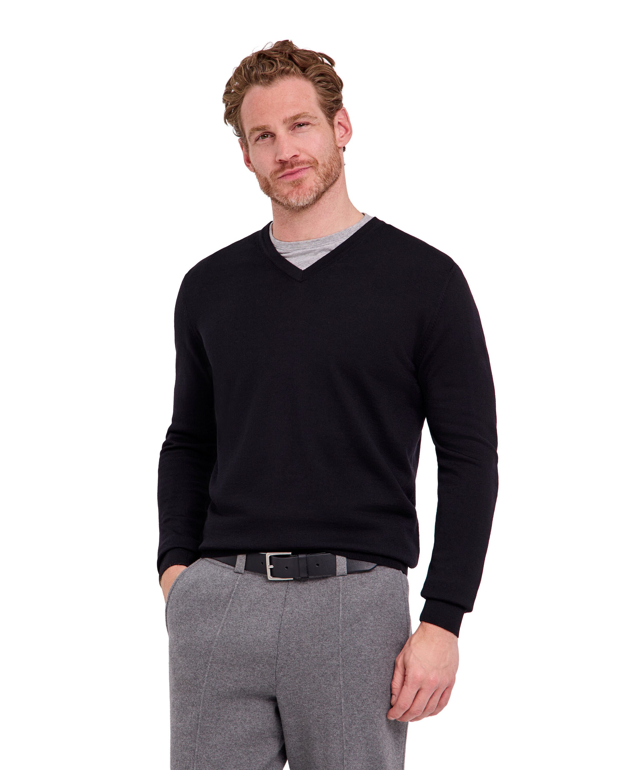 Strickpullover Pullover aus reiner, extrafeiner Merinowolle