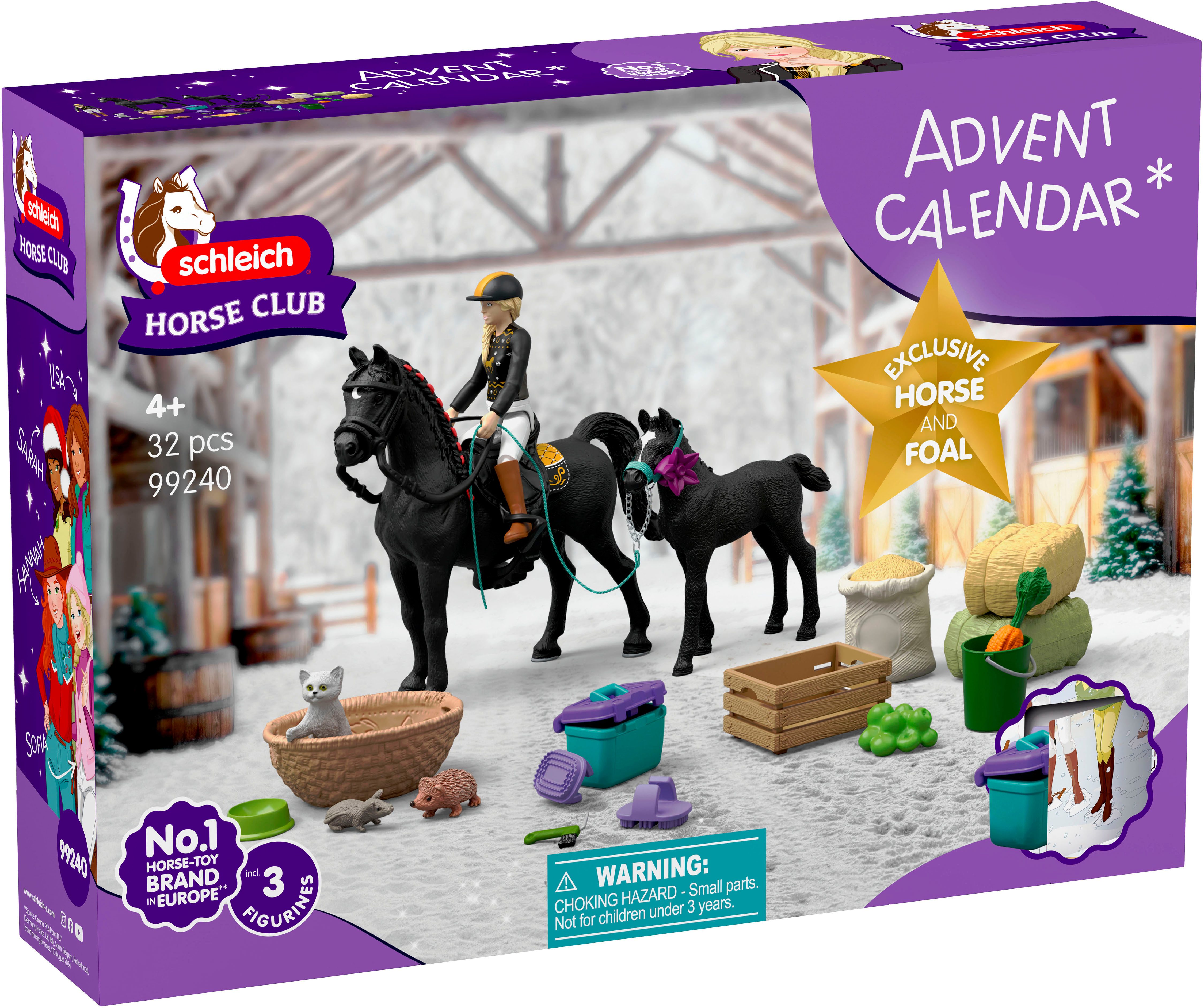 Schleich® Adventskalender HORSE CLUB, Winter Wonderland Ausritt (99240)