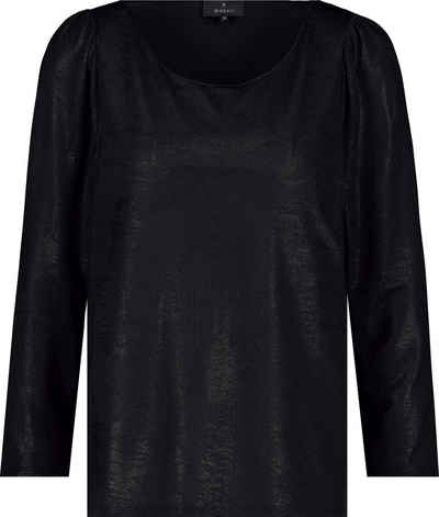 Monari 3/4-Arm-Shirt Pullover schwarz