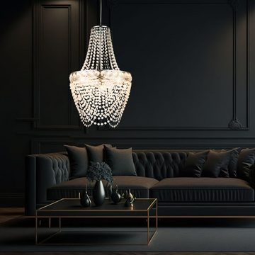Globo Kronleuchter, Leuchtmittel nicht inklusive, Kristallleuchter hängend Wohnzimmer Hängelampe Modern