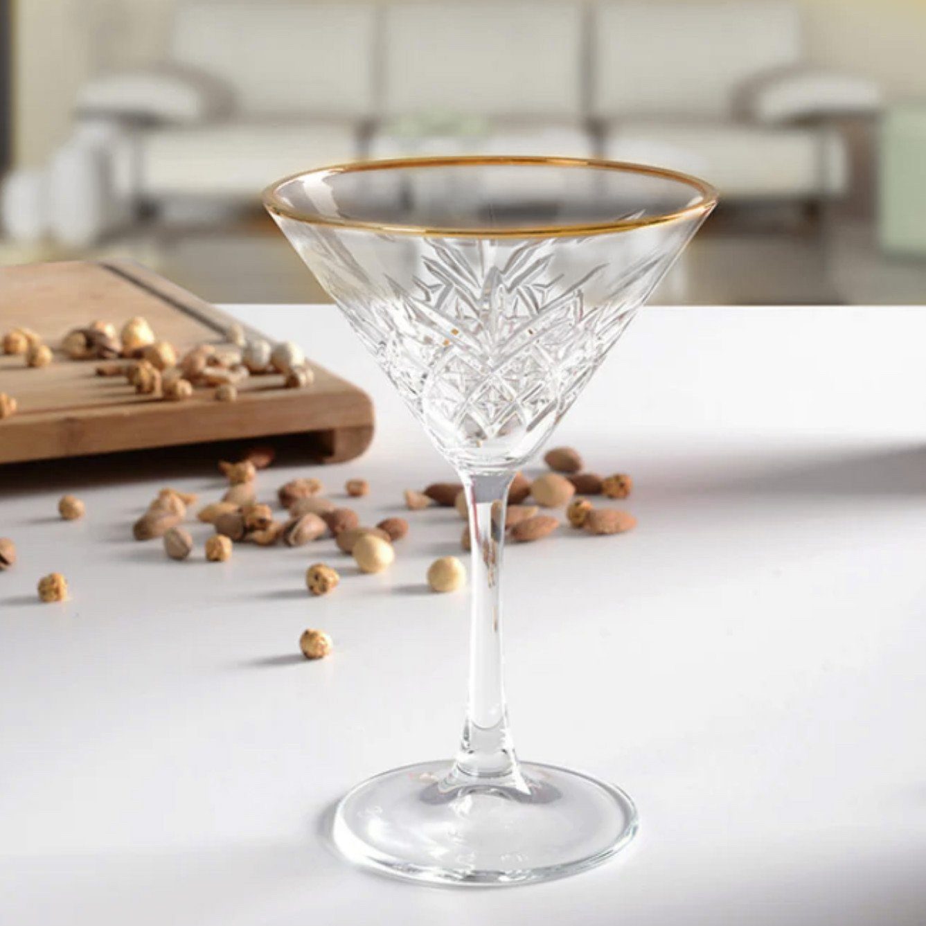 Pasabahce Martiniglas Timeless, Cocktailschale, Cocktailglas, 230ml, Glas, 4 Stück, 4-tlg.