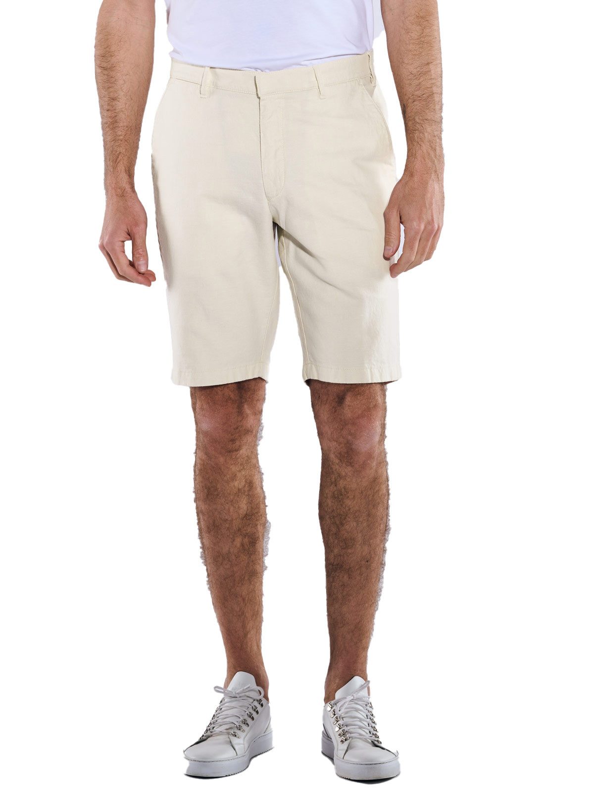 ENGBERS GERMANY Bermudas ENGBERS GERMANY Herren Bermuda mit Leinenanteil, Sand