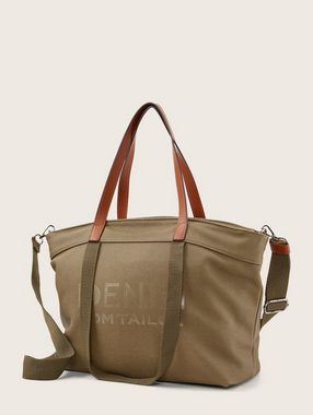 TOM TAILOR Denim Shopper Laurella Shopper aus Canvas