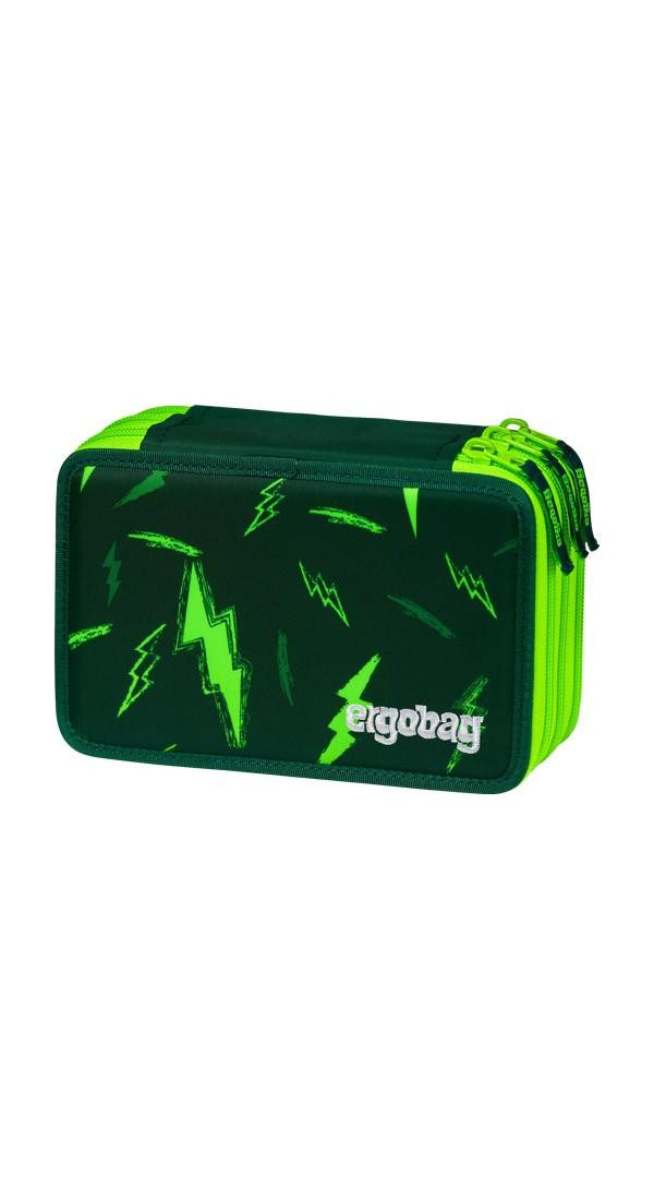 Ergobag Federmäppchen Maxi Mäppchen, (41-tlg), mit Stiften befüllt