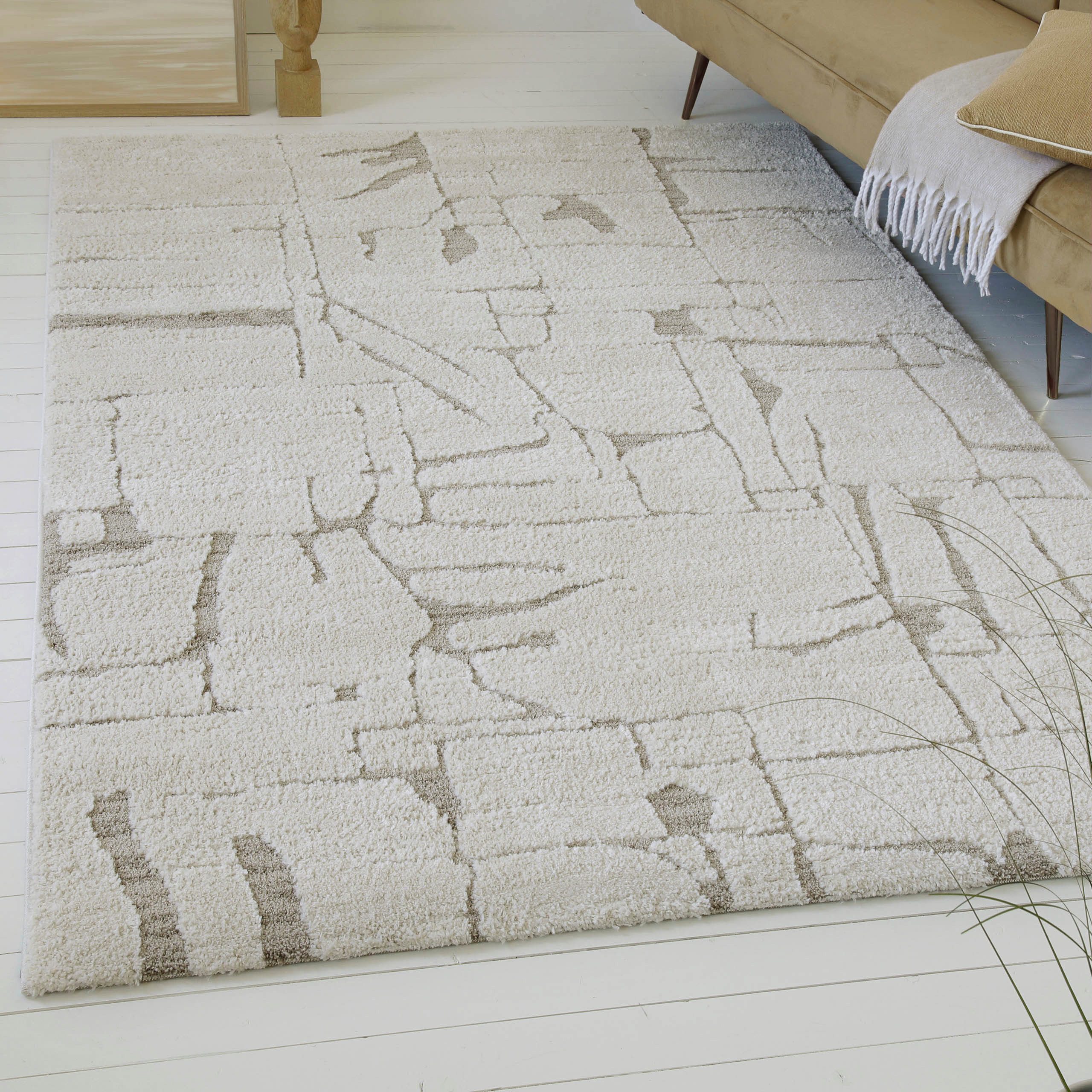 my home Teppich Serin, rechteckig, Höhe: günstig online kaufen