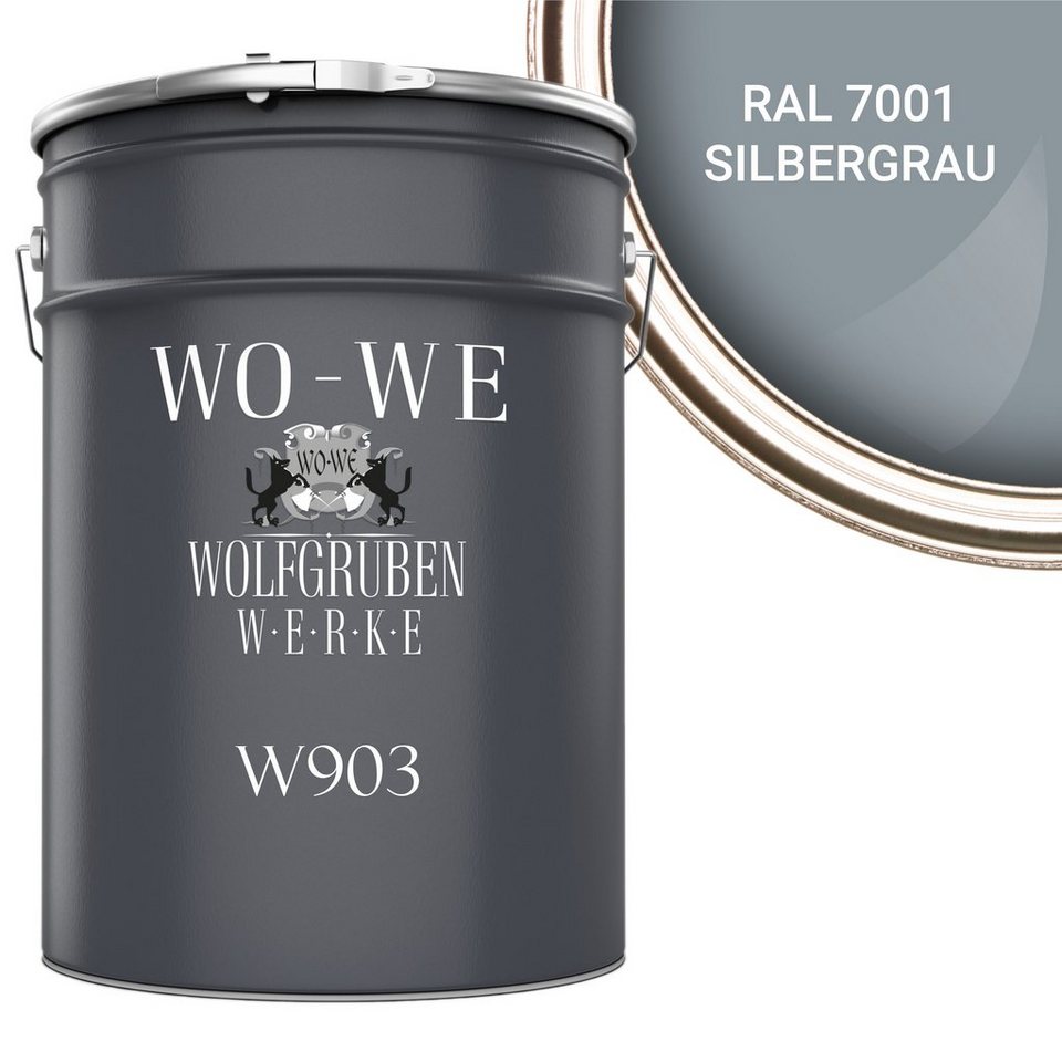 WO-WE Heizkörperlack Heizkörperfarbe Heizungsfarbe W903, 0,75-10L, Wasserbasis