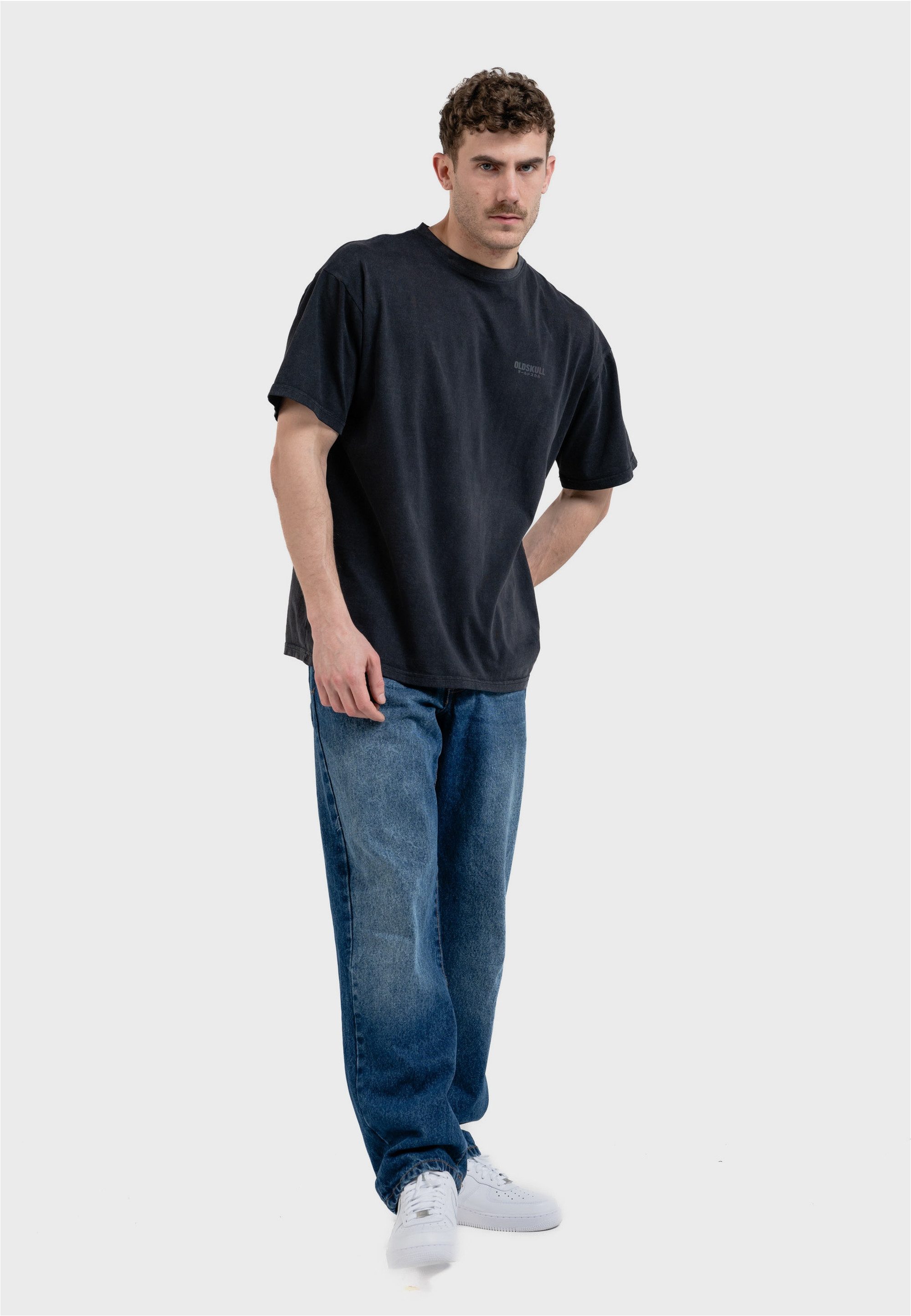 Oldskull T-Shirt Basic Oldskull Logo unverkennbare Oldskull-Optik