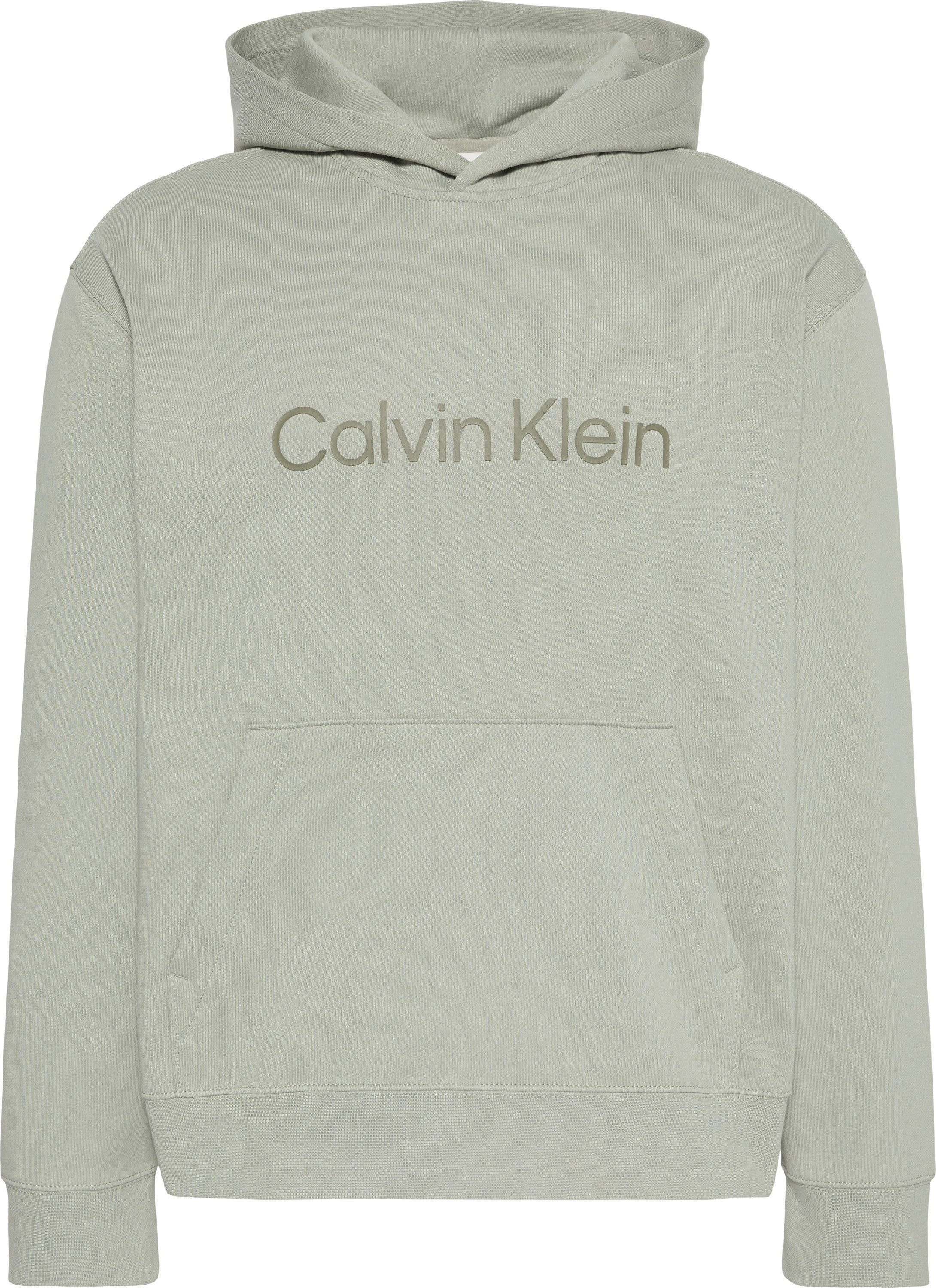 Calvin Klein Kapuzensweatshirt LS EU STANDARD LOGO 350TERRY PO Mit Rundhalsausschnitt, regular fit