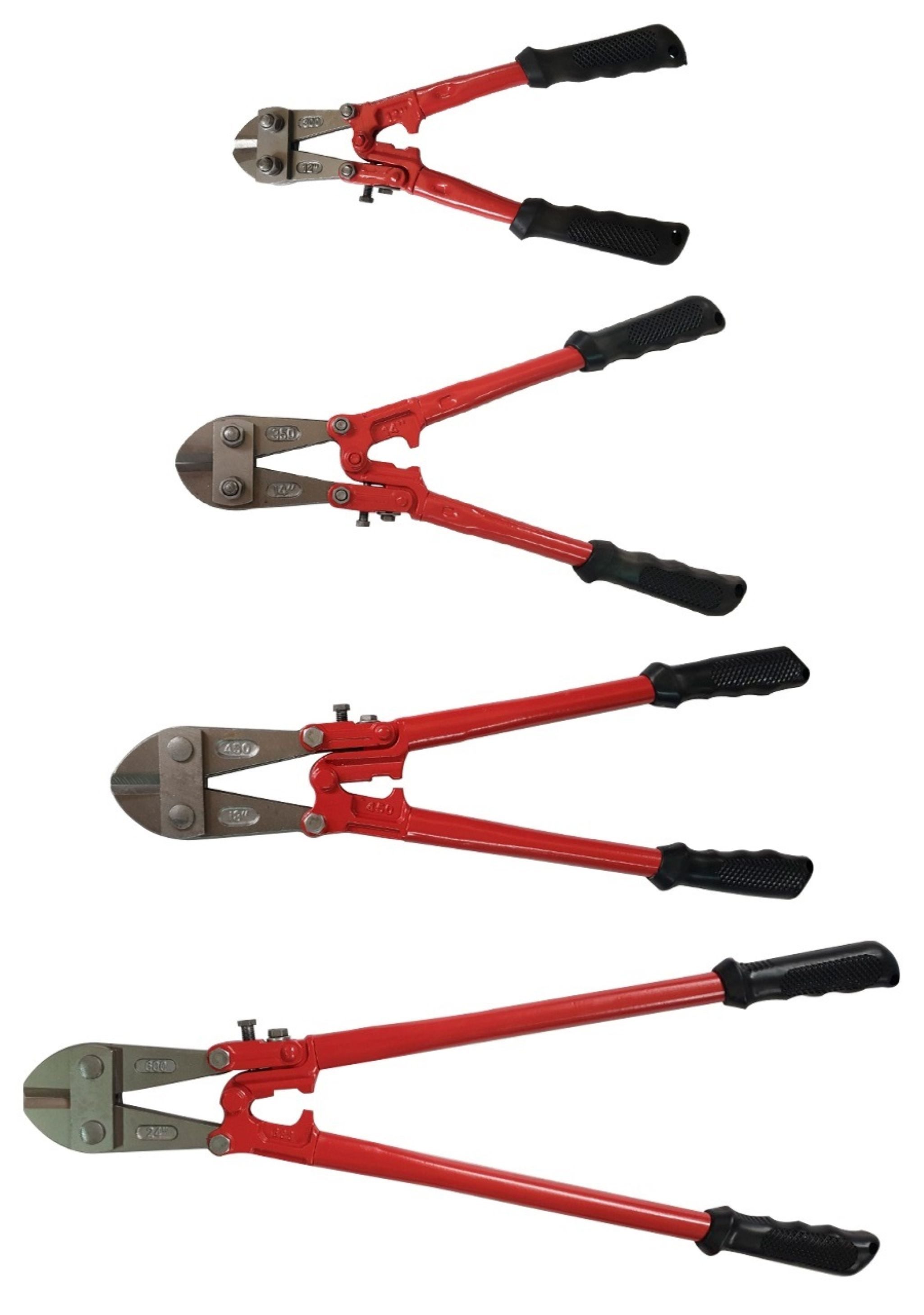 VaGo-Tools Bolzenschneider Bolzenschneider Zange 300/350/450/600mm 4 tlg Set