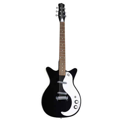 Danelectro E-Gitarre, '59M NOS Black - Double Cut Modelle