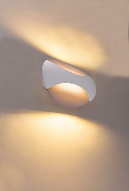 Globo Wandleuchte Wandleuchte Innen LED Wohnzimmer Wandlampe Schlafzimmer Küche weiß