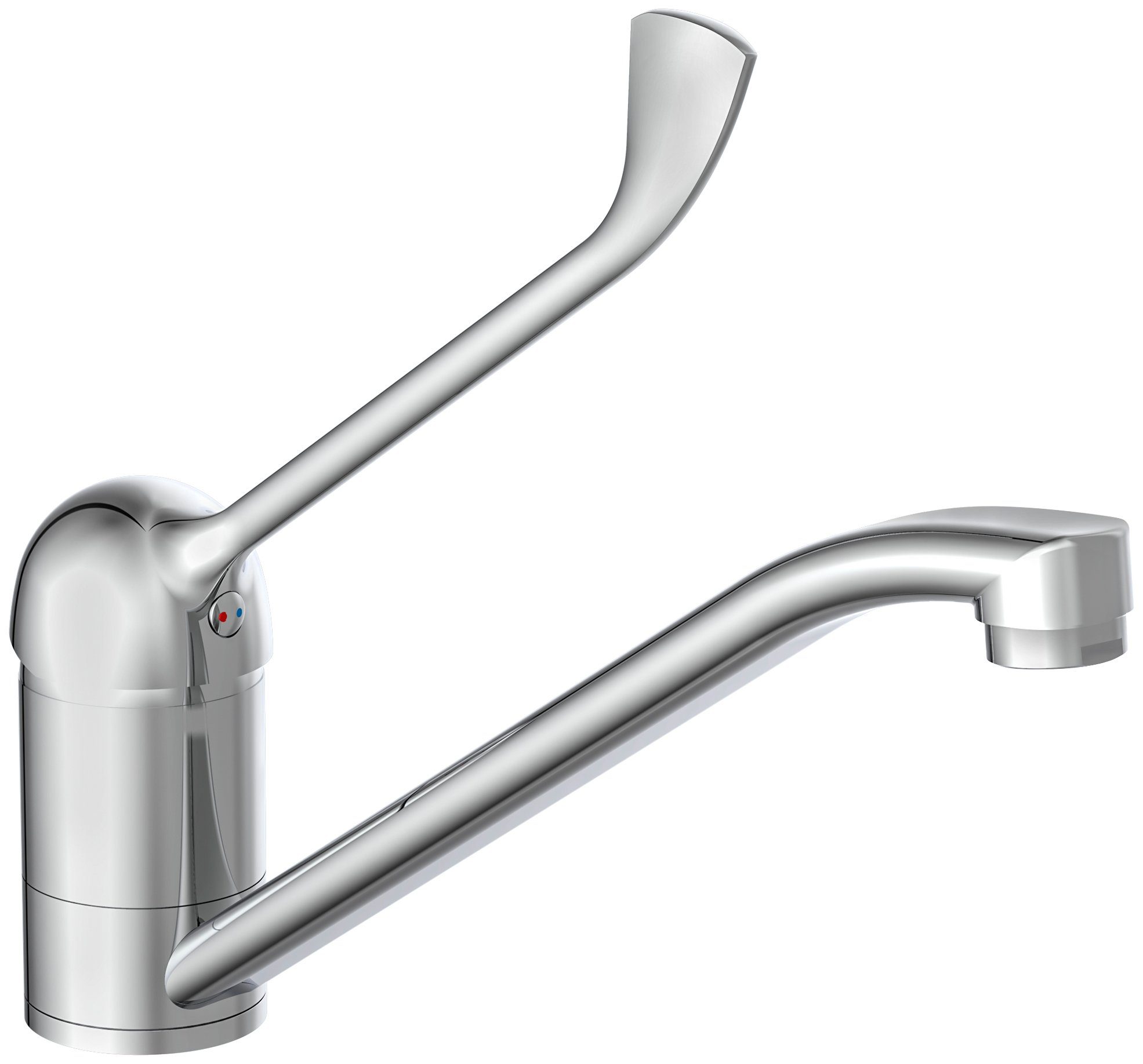 Schütte Spültischarmatur Waldo Wasserhahn mit verlängertem Hebel, 150° schw günstig online kaufen