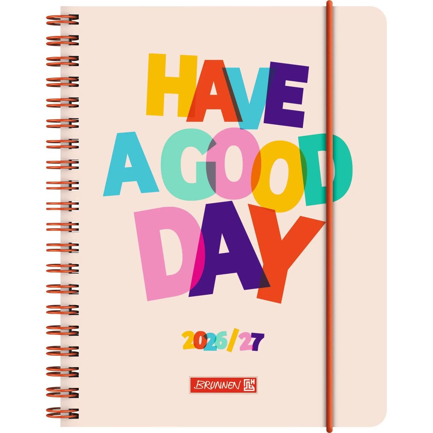 Baier & Schneider Schülerkalender Schülerkalender 2026/2027 "Good Day", A6, Kunststoff
