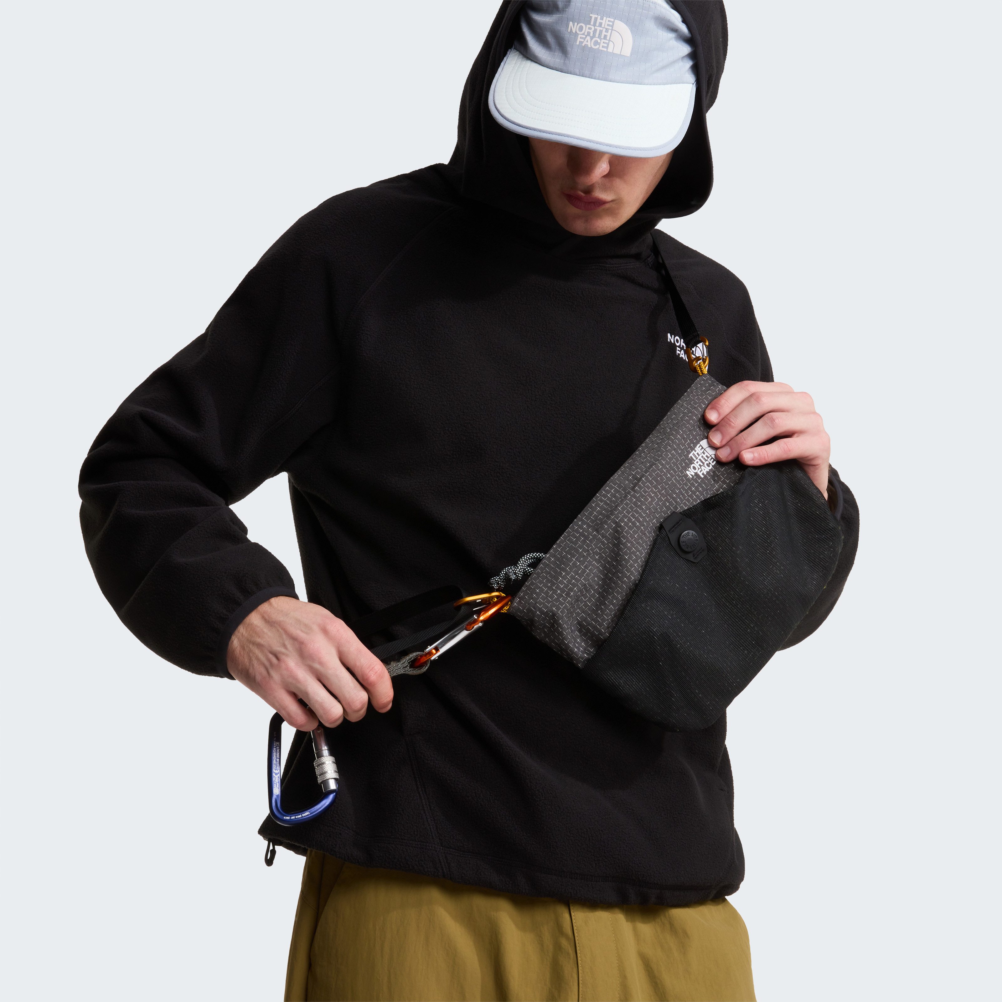 The North Face Fleecepullover M OXARA HOODED FLEECE sportlicher Stil, für Erwachsene, mit Kängurutasche – Bild 4 von 5