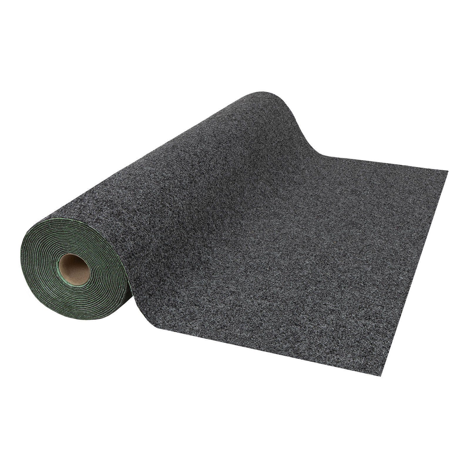 Floordirekt Kunstrasen Farbwunder Park Anthrazit, Erhältlich in verschiedenen Größen, Höhe: 6 mm