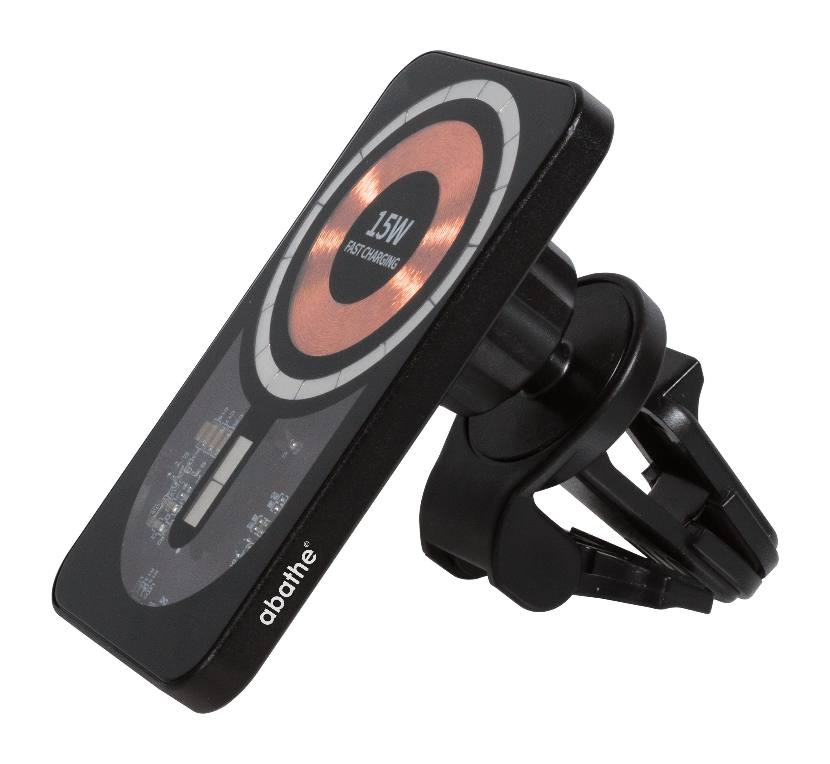 abathe 3in1 Wireless Charger transparent car Induktions-Ladegerät