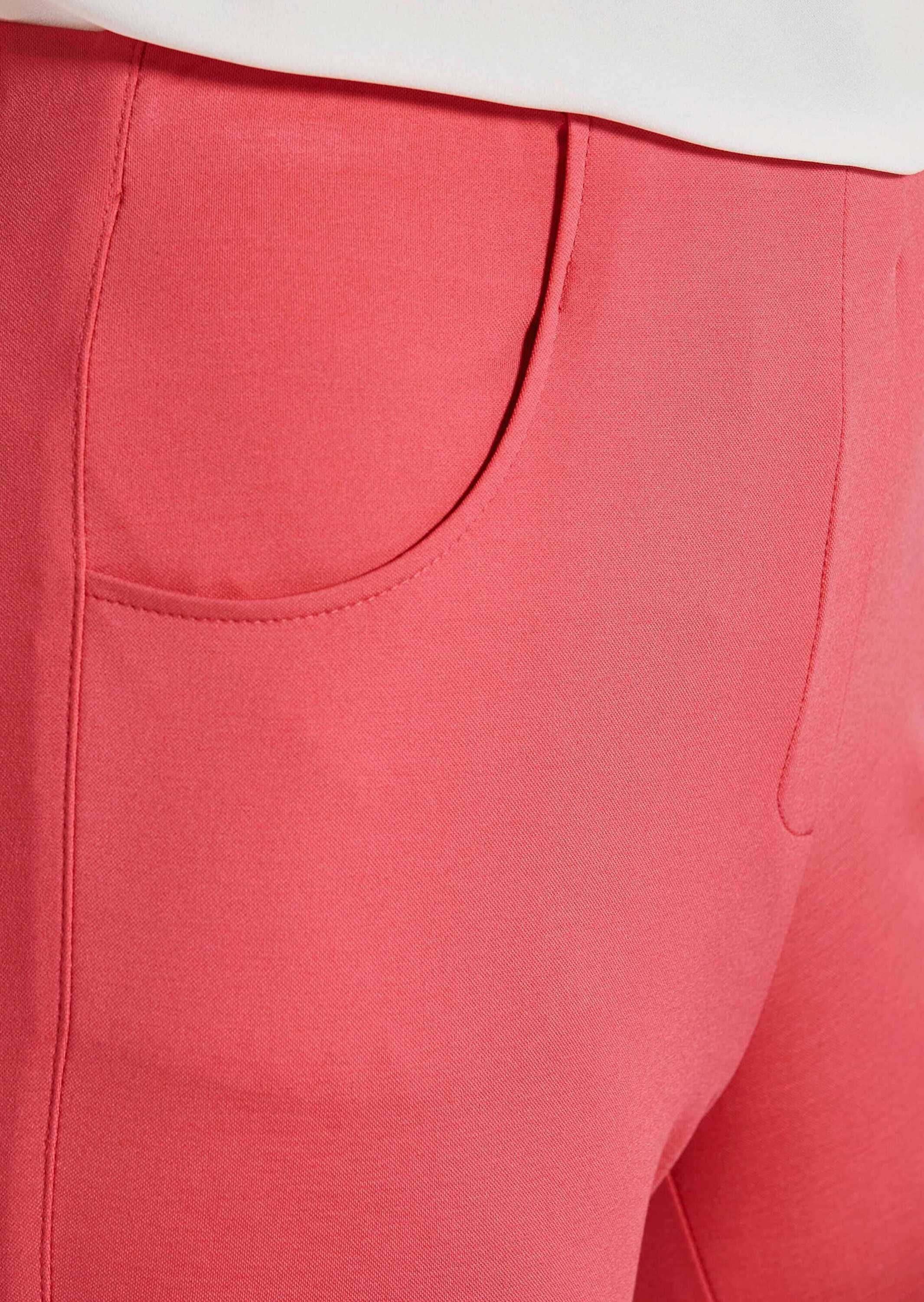 GOLDNER Schlupfhose Schmale Hose BELLA mit Schlupfbund Elastische Hose, Schlupfbund, Reißverschluss-Optik, Eingrifftaschen