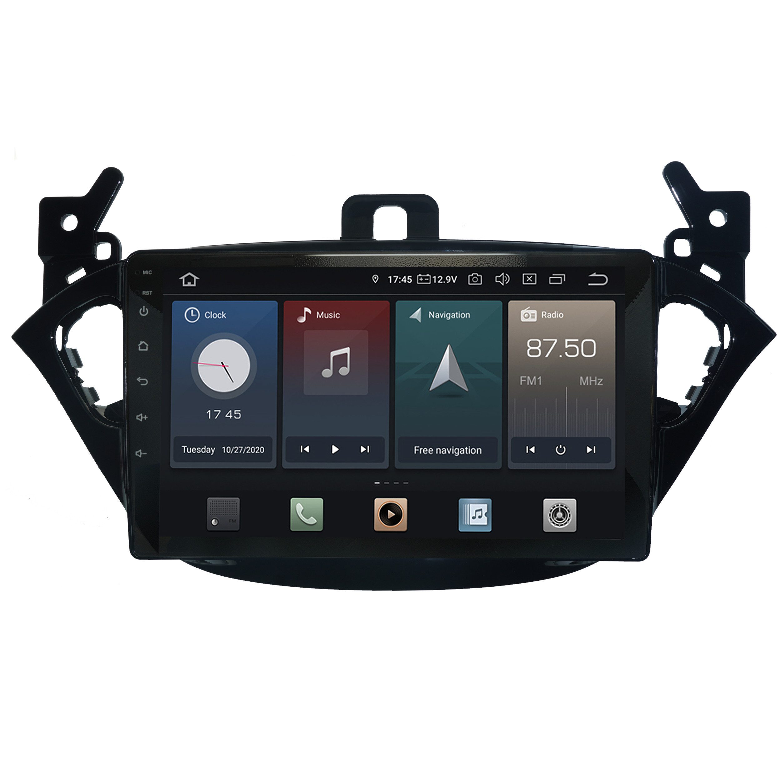 Für Opel Adam Corsa E 9" Touchscreen Android Autoradio Navi CarPlay Einbau-Navigationsgerät