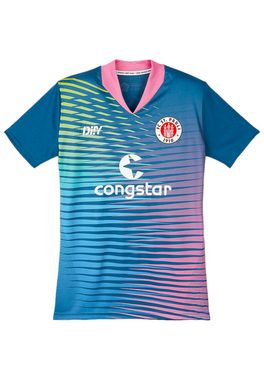 St. Pauli Fußballtrikot Drei Tailliert Shirt mit Druck
