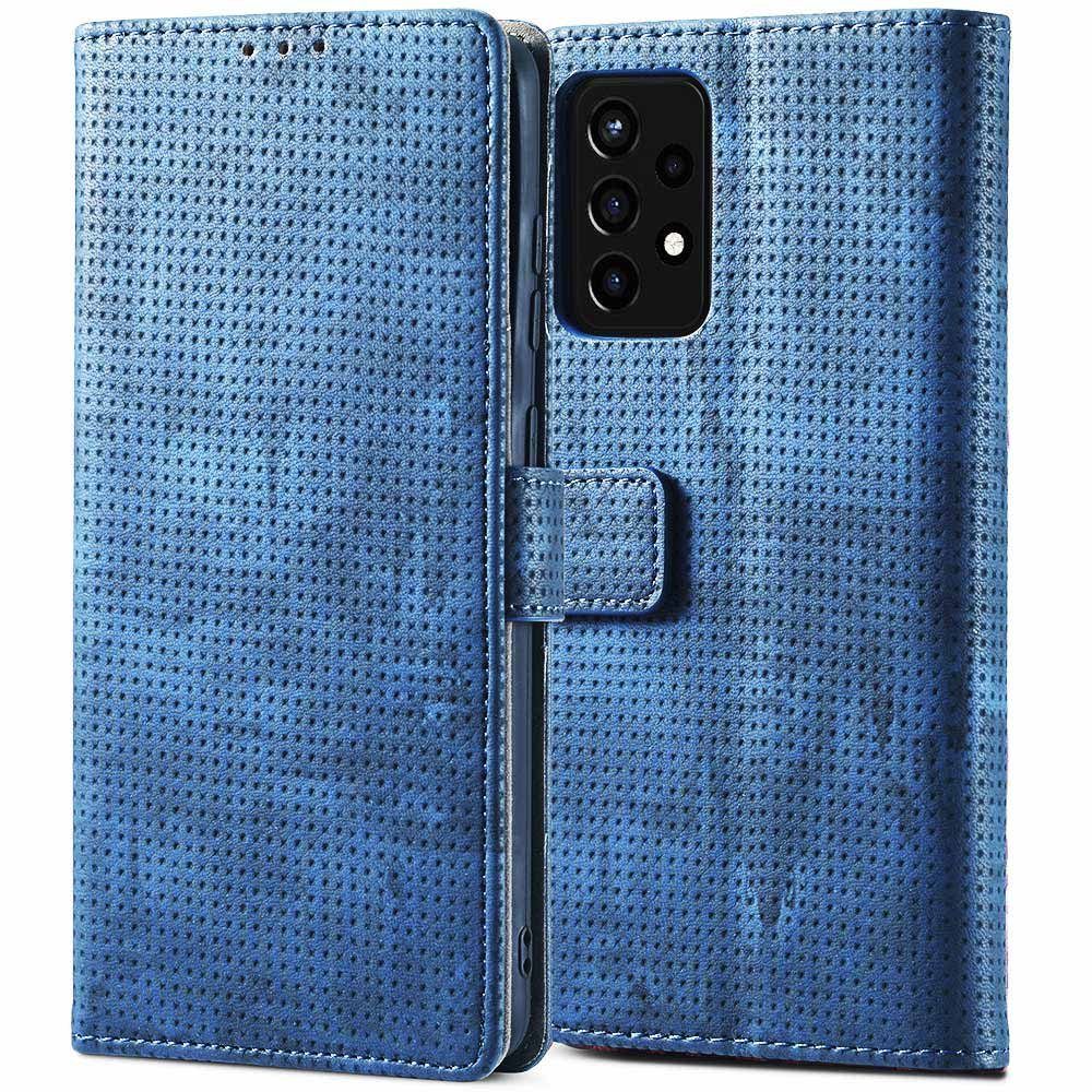 FITSU Handyhülle Hülle für Samsung Galaxy A72 Handytasche Flipcase 6,7 Zoll, Handytasche für Samsung A72 Hülle, Handy Case mit Geld- und Kartenfach