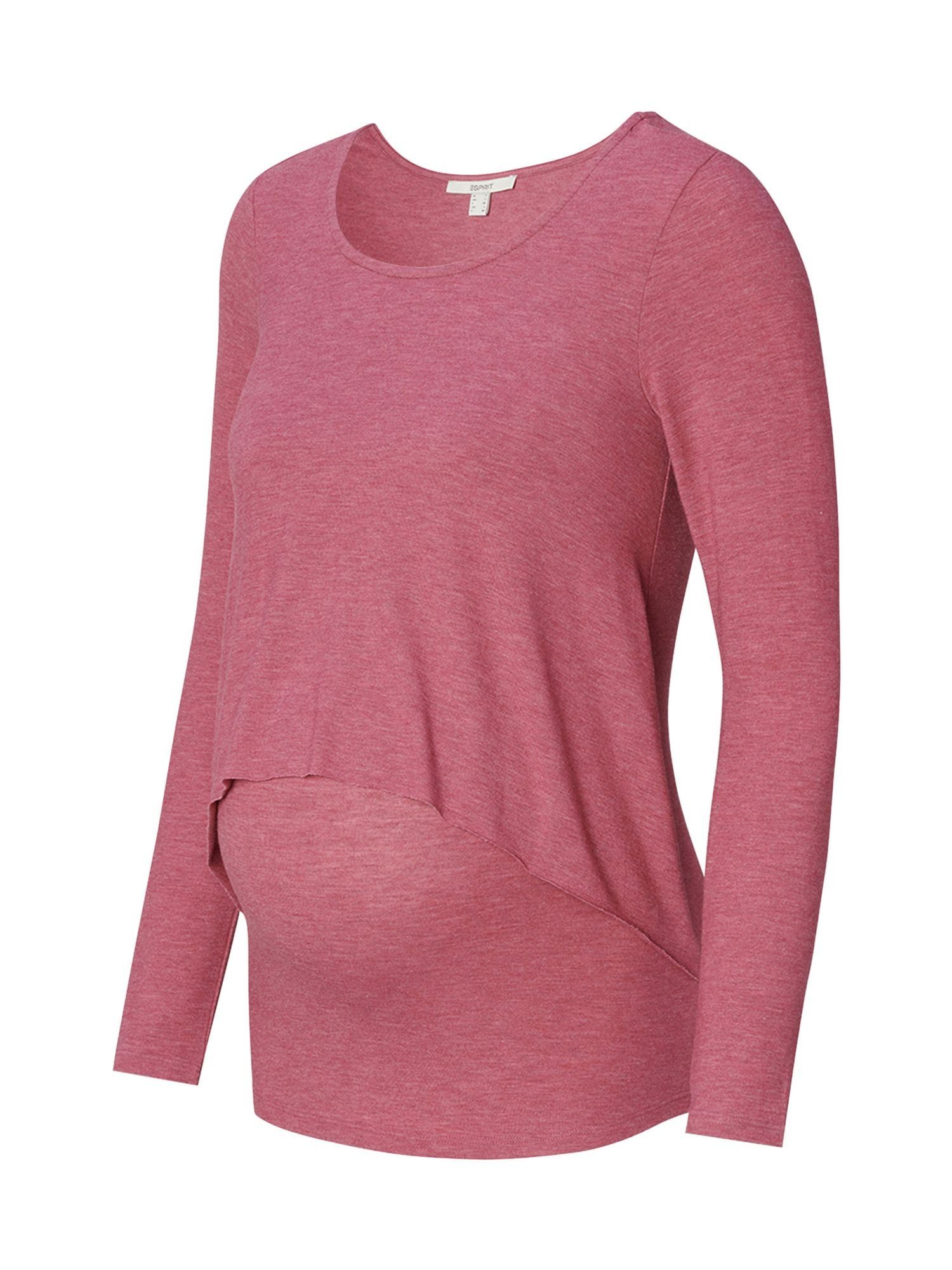 ESPRIT maternity Umstandsshirt MATERNITY Longsleeve mit Stillfunktion