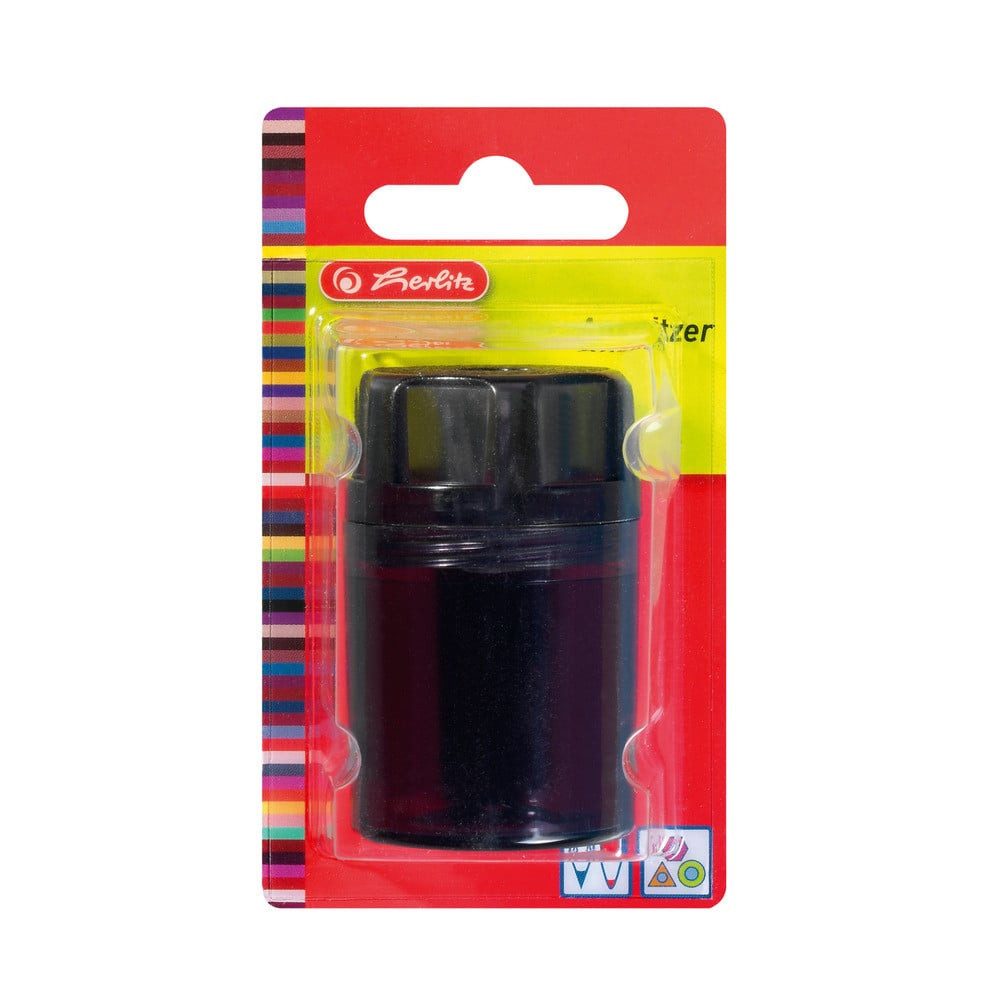 Herlitz Anspitzer herlitz Dosenanspitzer rund mit Spanfang 39 mm