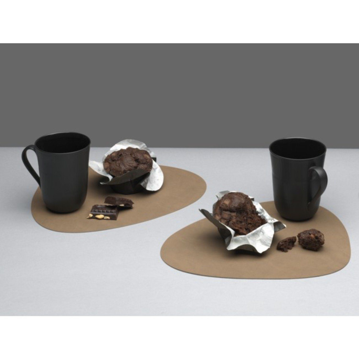LIND DNA Platzset Tischset Curve S 24x28cm Buffalo natur 981108 – Bild 2 von 5