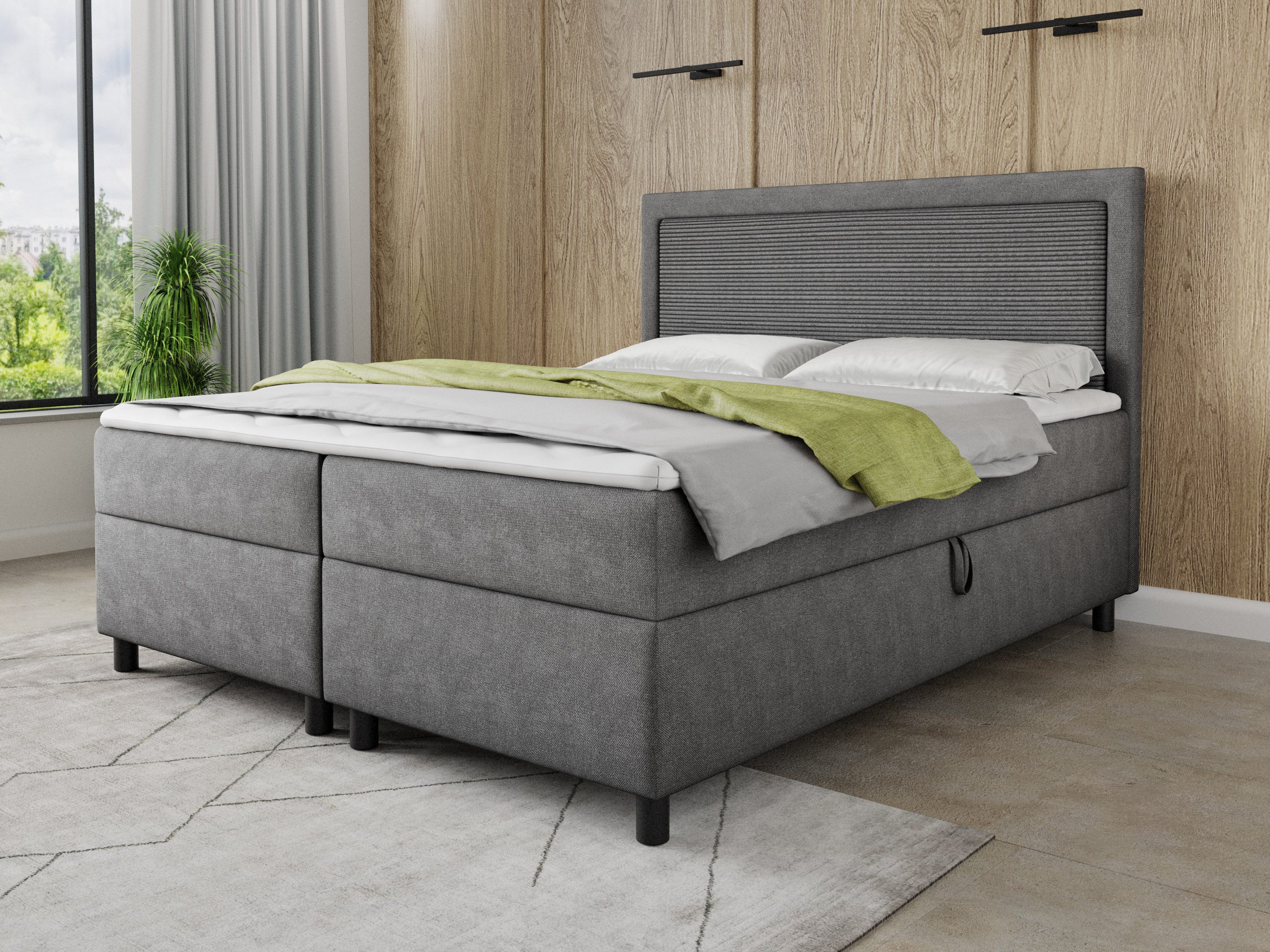 Deine Möbel 24 Boxspringbett JOHN Polsterbett günstig online kaufen