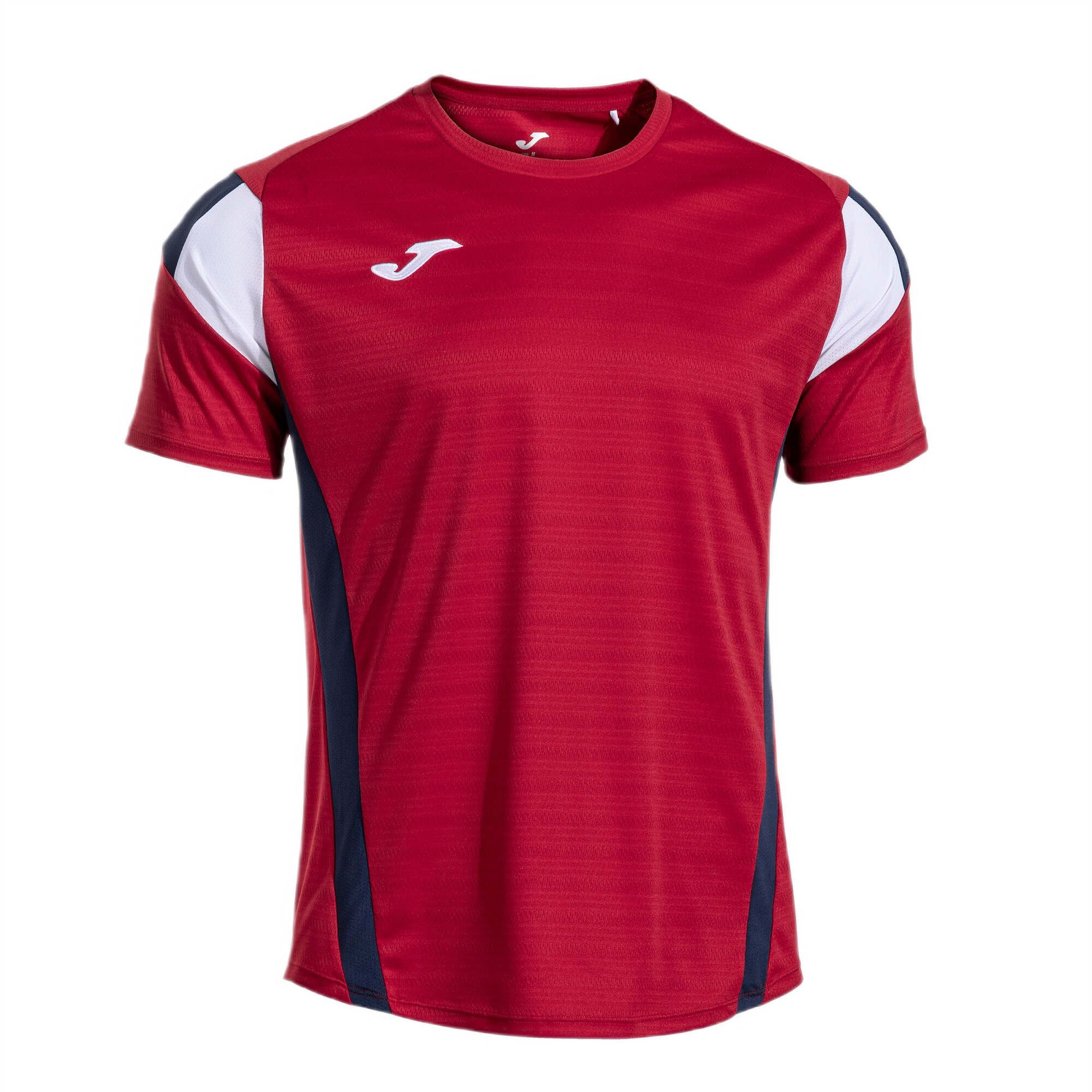 Joma T-Shirt Tennis-T-Shirt Corta Montreal 2025 rot/navyblau Herren