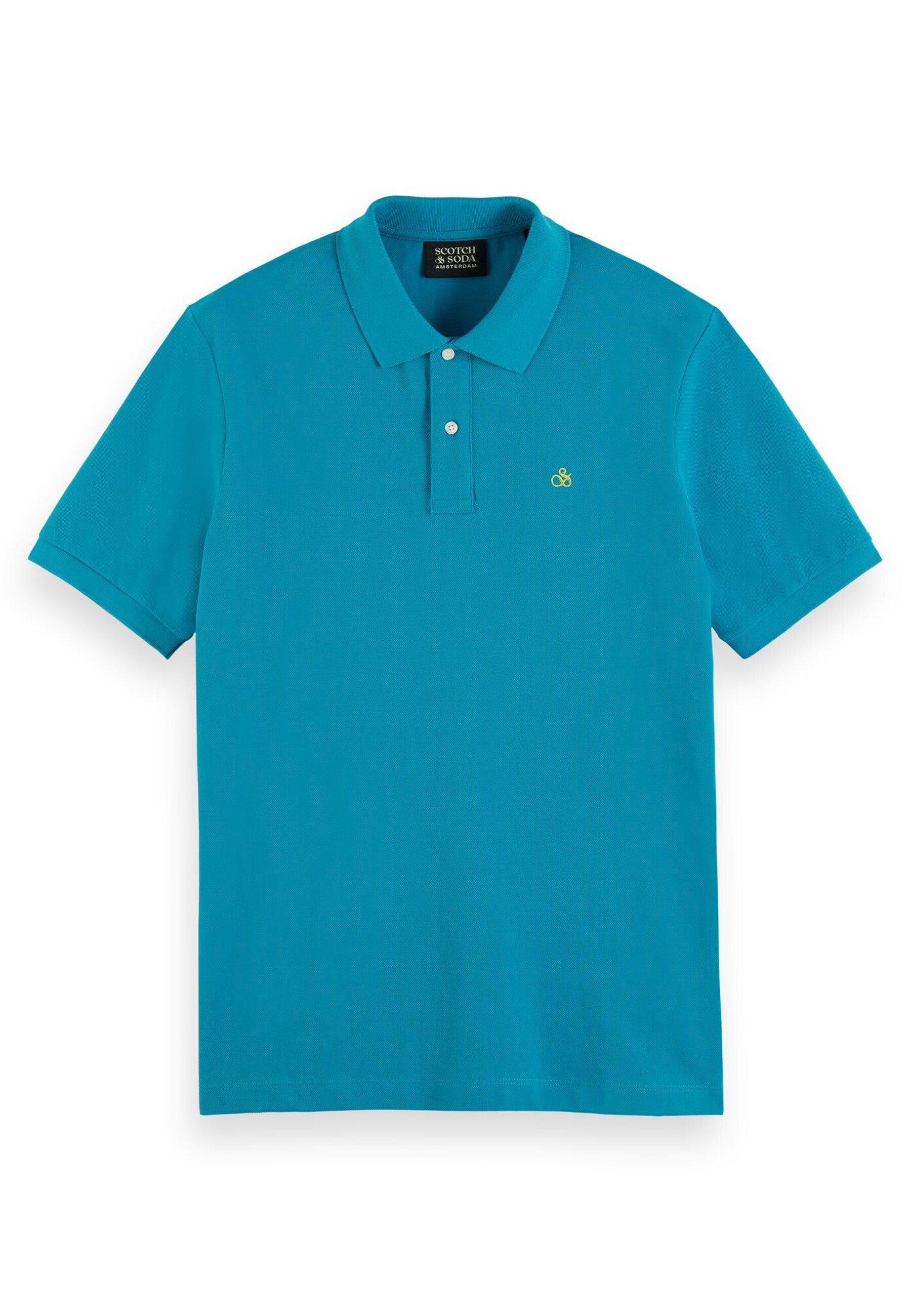 Scotch & Soda Poloshirt Polo Kurzarmshirt mit Polokragen und Knopfleiste (1-tlg) | Poloshirts