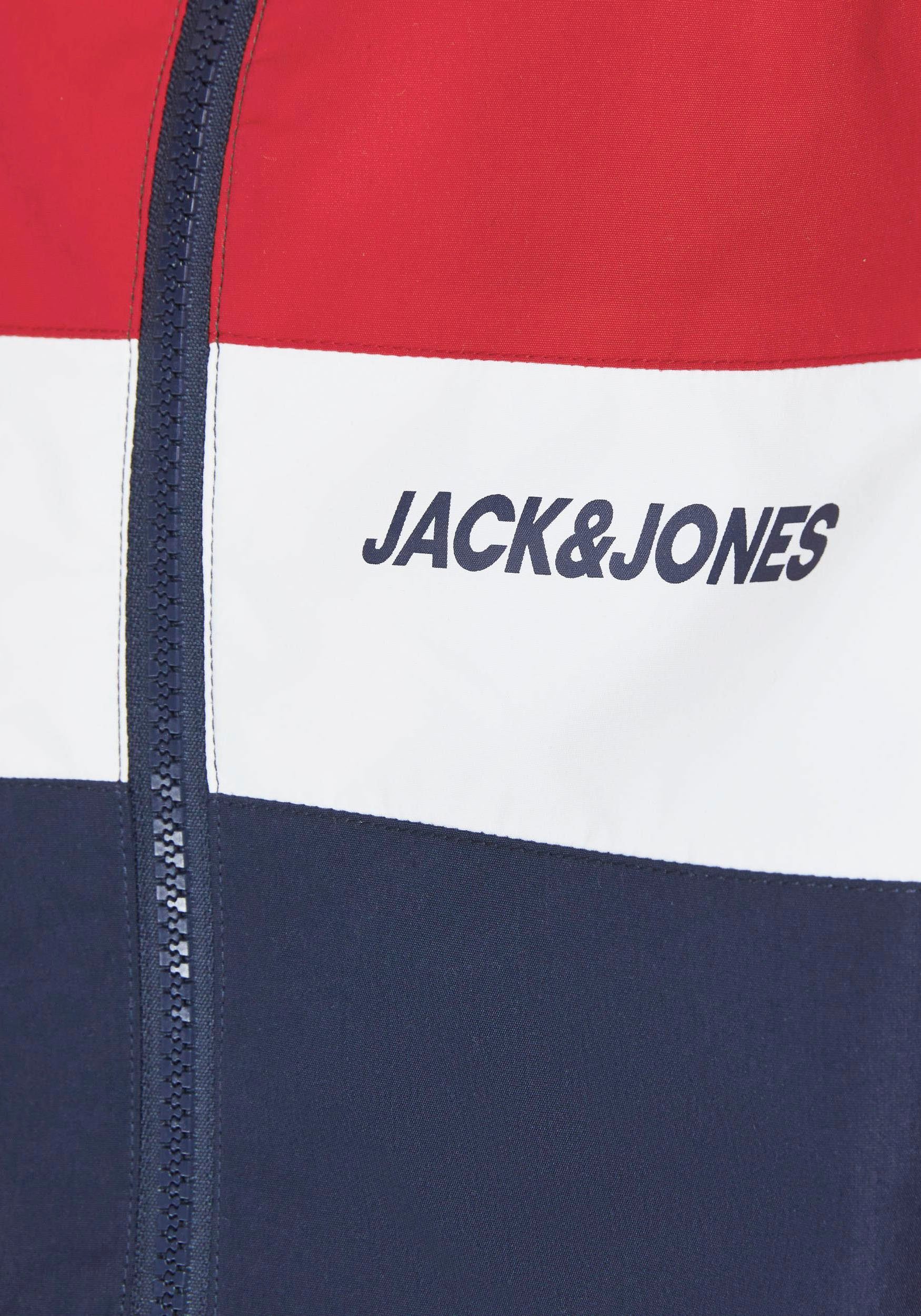 Jack & Jones Junior Outdoorjacke red true