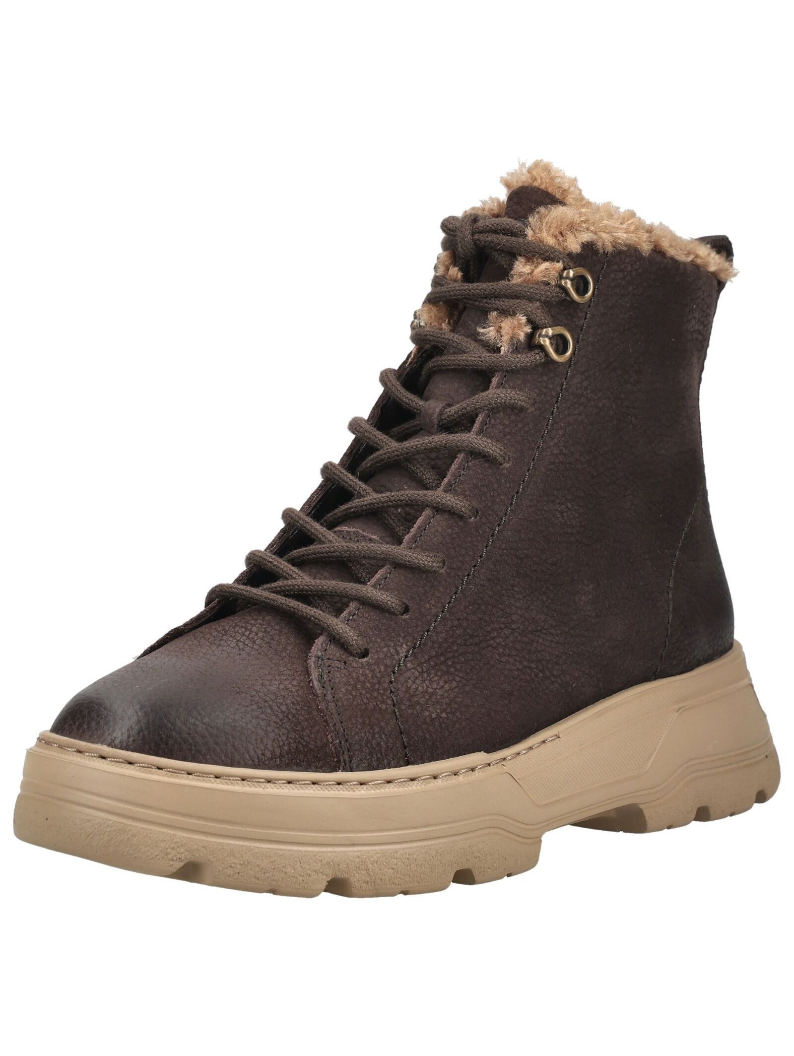 Paul Green Paul Green Stiefelette Nubukleder Schnürstiefelette