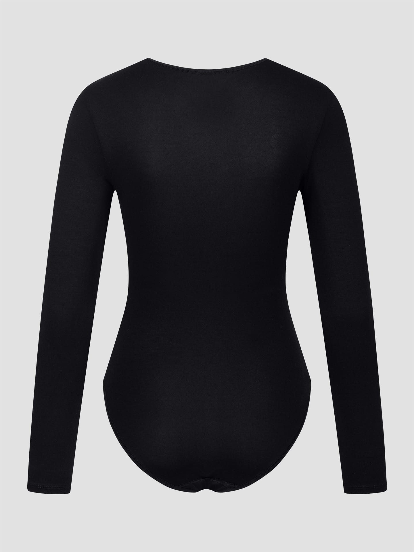 Erlich Textil Body Light Touch Langarm Body aus weichem Lyocell (1-tlg)