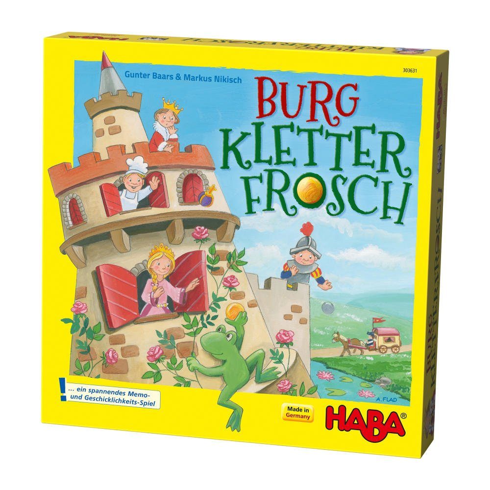 Haba Spiel, »Burg Kletterfrosch«, EAN/ISBN: 4010168233895 online kaufen |  OTTO
